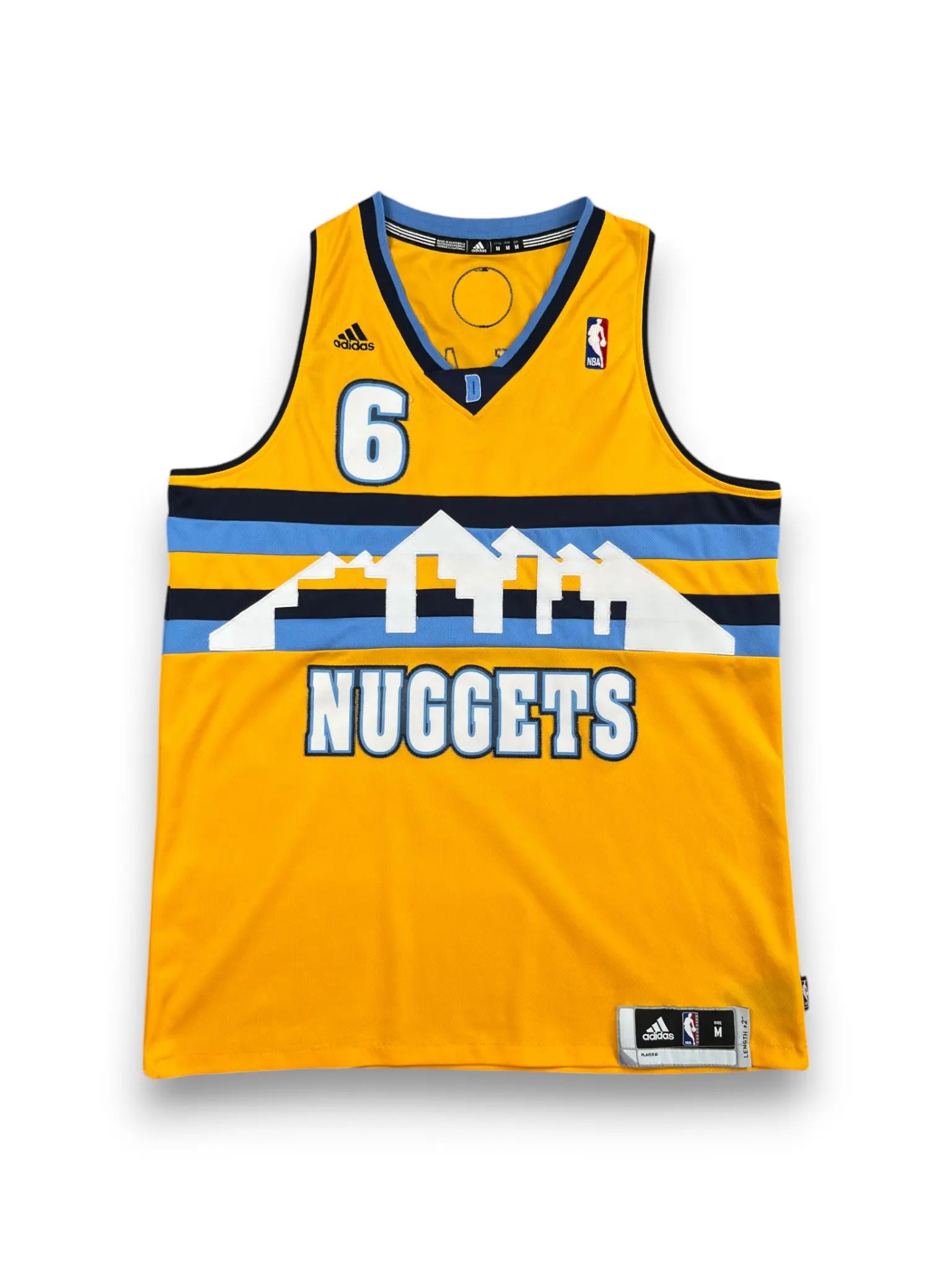 Aaron Afflalo #6 - Denver Nuggets Alternate 2012 - Adidas Swingman (M) - Maillot NBA
