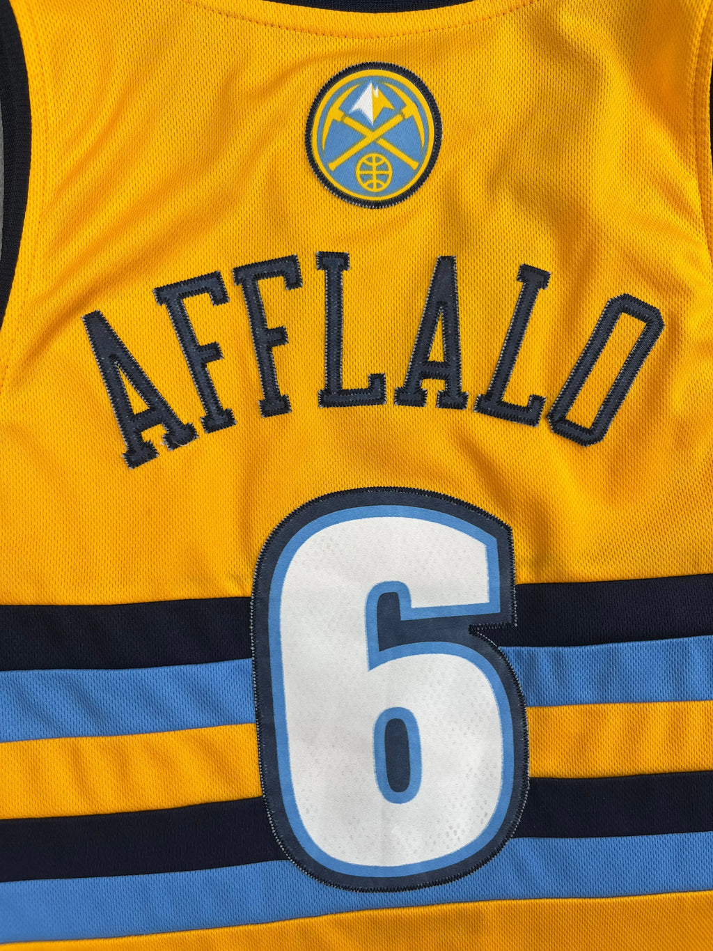Aaron Afflalo #6 - Denver Nuggets Alternate 2012 - Adidas Swingman (M) - Maillot NBA