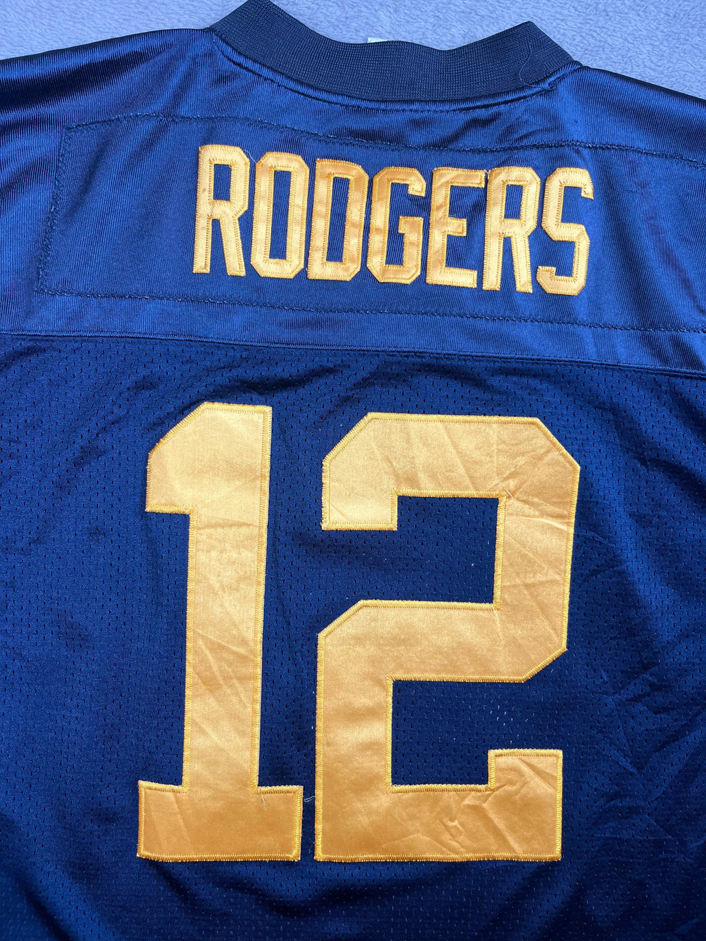 Aaron Rodgers #12 - Green Bay Packers Throwback 2010-2011 - Reebok (XL) - Maillot NFL Reebok
