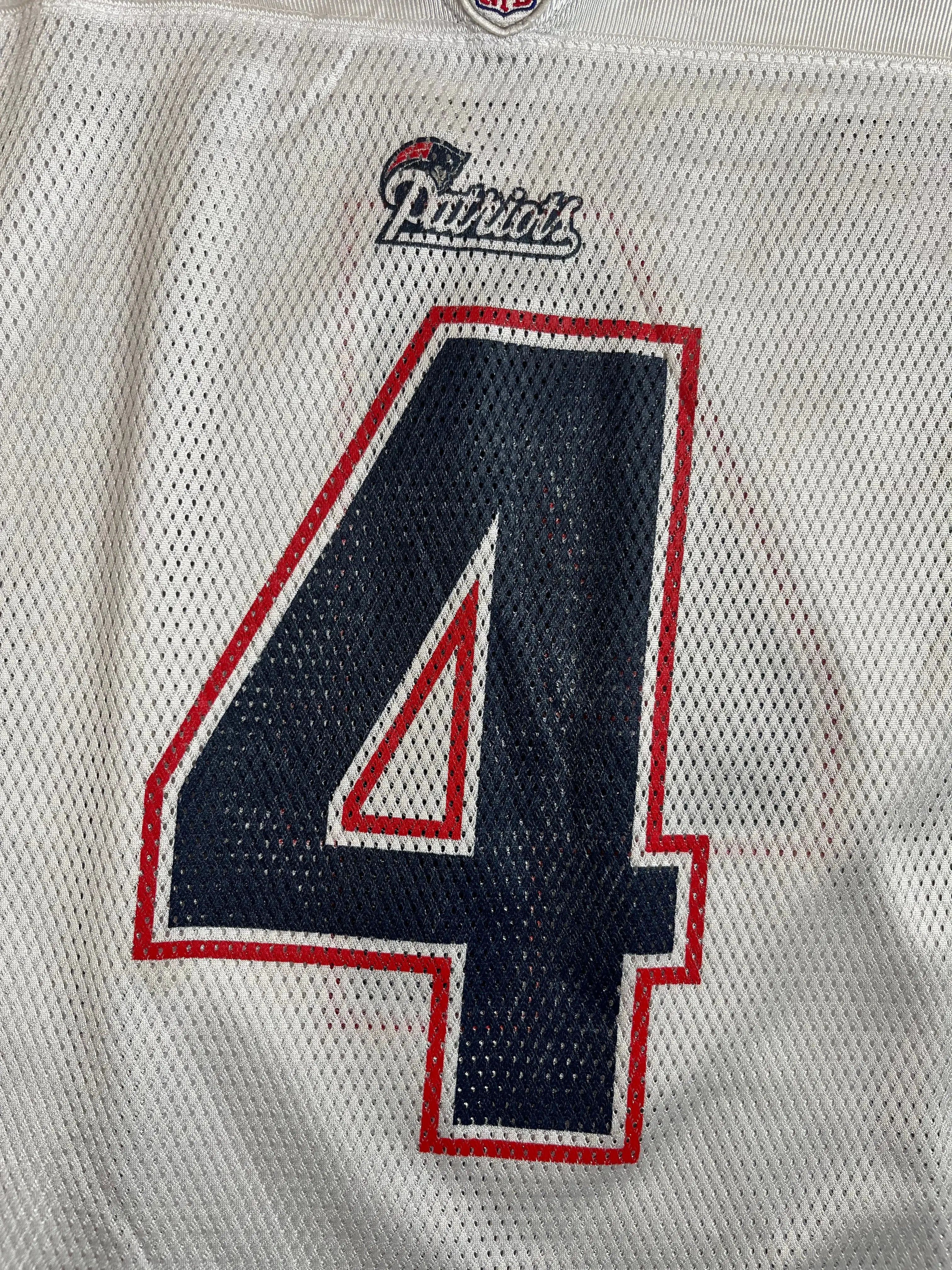 Adam Vinatieri #4 - New England Patriots Away 2002-2005 - Reebok (XL) - Maillot NFL