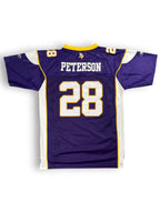 Adrian Peterson #28 - Minnesota Vikings Home 2007-2011 - Reebok (S) - Maillot NFL