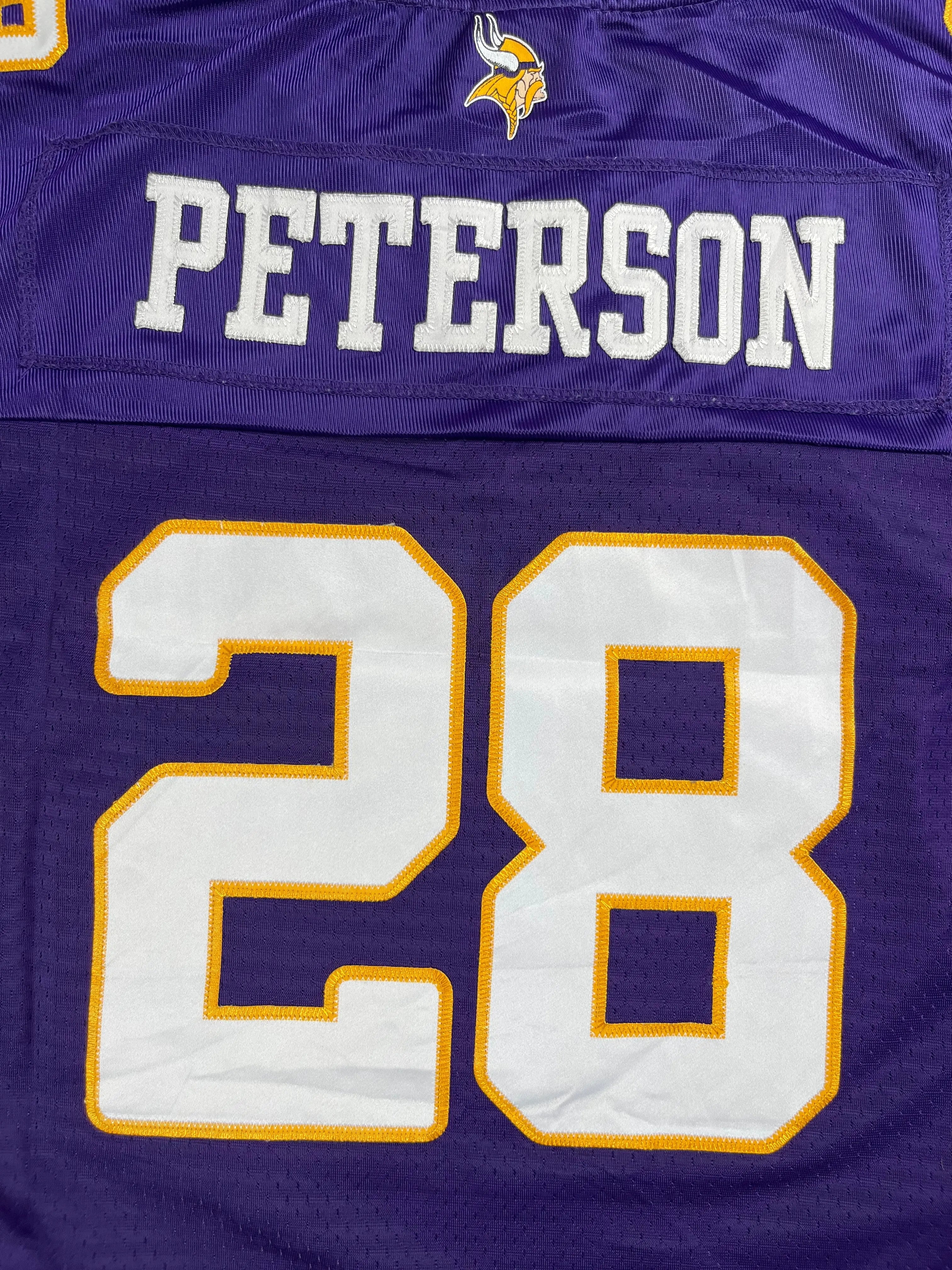 Adrian Peterson #28 - Minnesota Vikings Home 2007-2011 - Reebok (S) - Maillot NFL