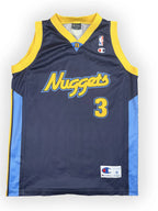 Allen Iverson #3 - Denver Nuggets Away 2007-2009 - Champion (M) - Maillot NBA Champion