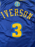 Allen Iverson #3 - Denver Nuggets Away 2007-2009 - Champion (M) - Maillot NBA Champion