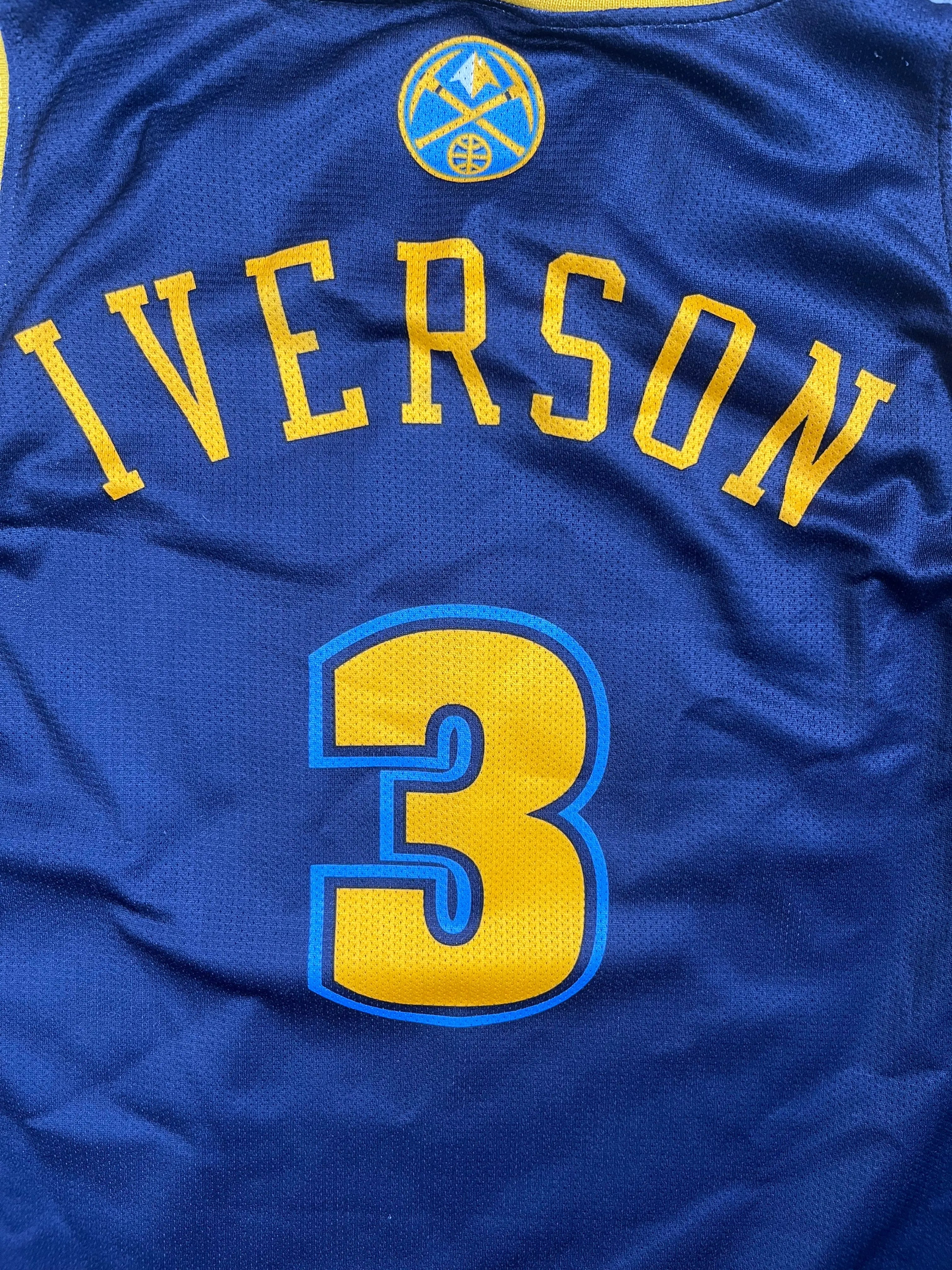 Allen Iverson #3 - Denver Nuggets Away 2007-2009 - Champion (M) - Maillot NBA Champion