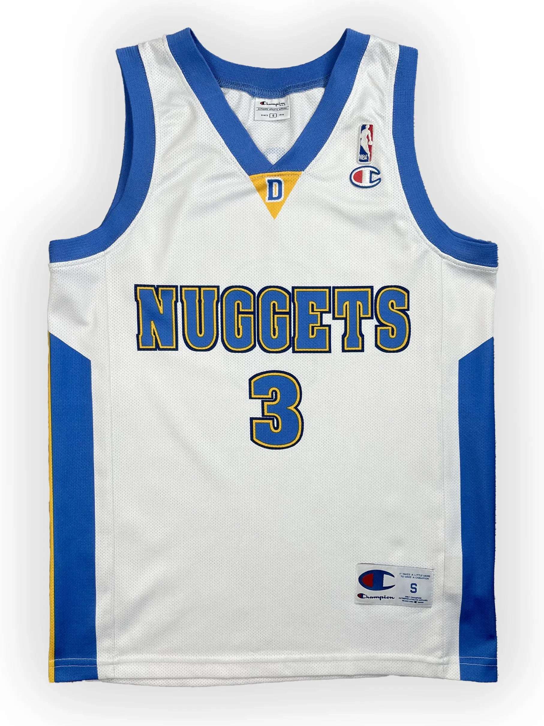 Allen Iverson #3 - Denver Nuggets Home 2007-2009 - Champion (S) - Maillot NBA Champion