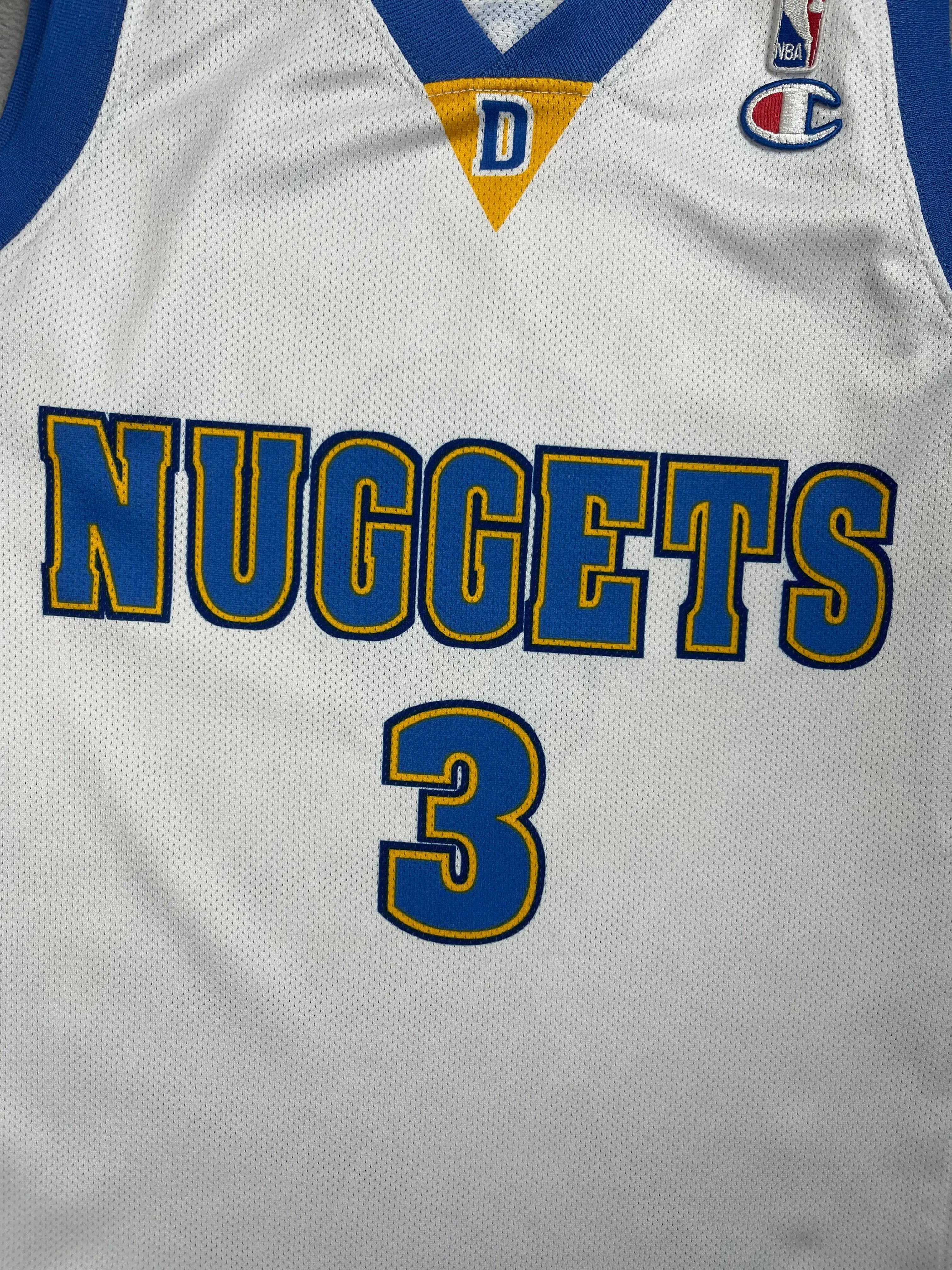 Allen Iverson #3 - Denver Nuggets Home 2007-2009 - Champion (S) - Maillot NBA Champion