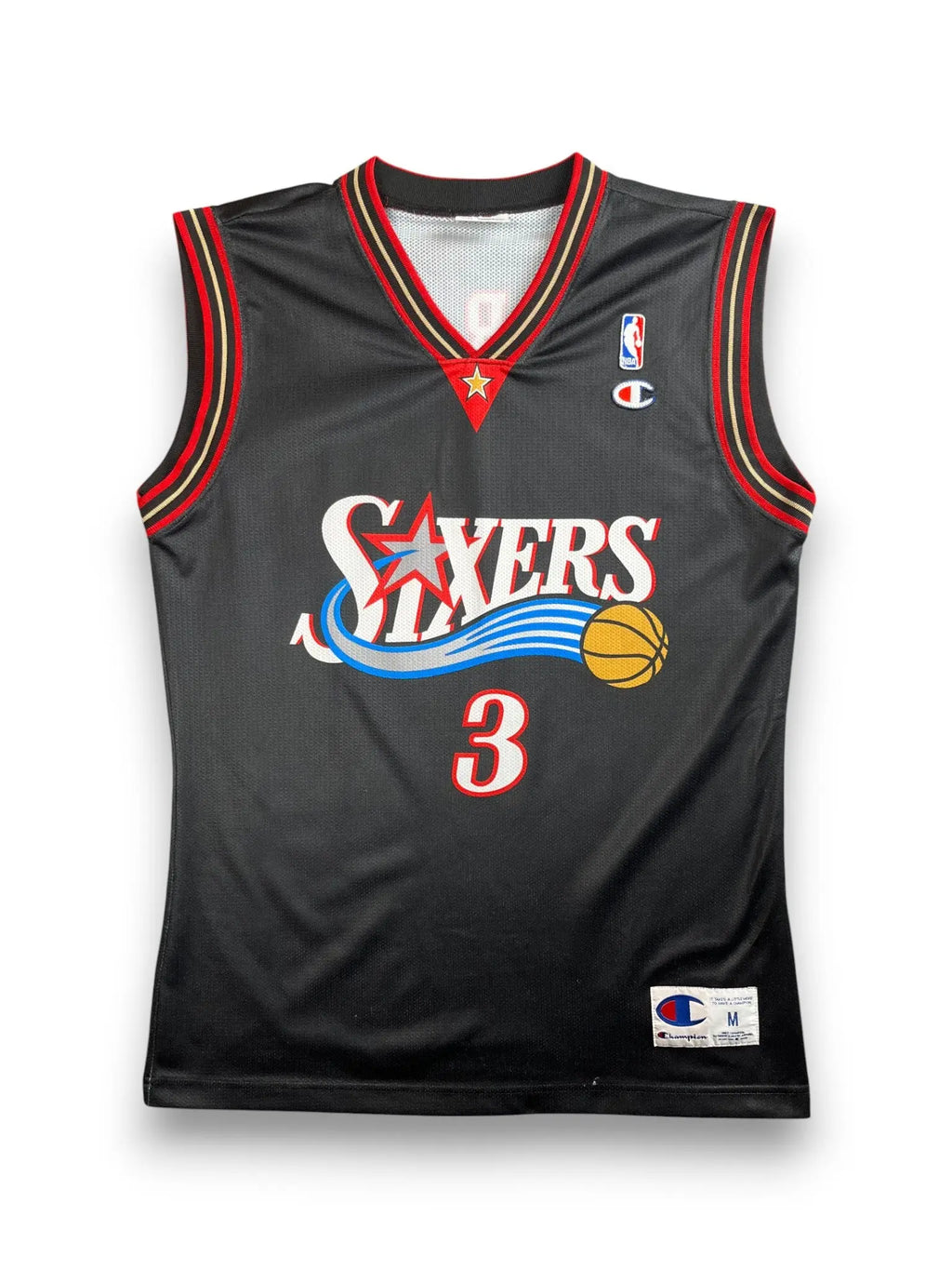 Allen Iverson #3 - Philadelphie 76ers Away 1996-2007 - Champion (M) - Maillot NBA