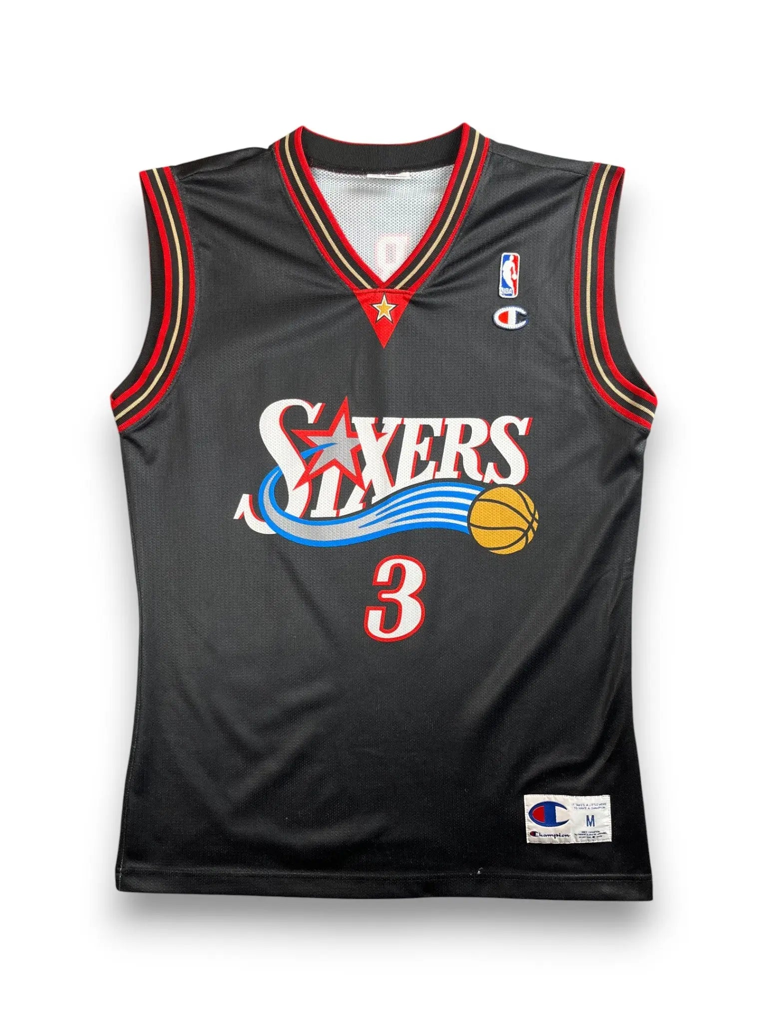 Allen Iverson #3 - Philadelphie 76ers Away 1996-2007 - Champion (M) - Maillot NBA