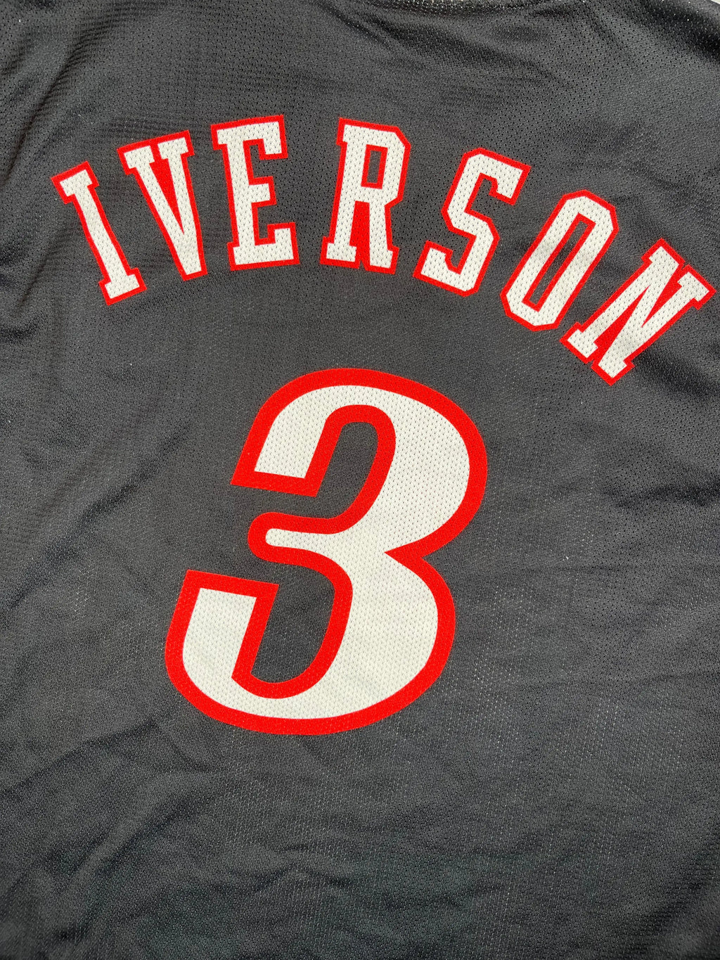 Allen Iverson #3 - Philadelphie 76ers Away 1996-2007 - Champion (S) - Maillot NBA