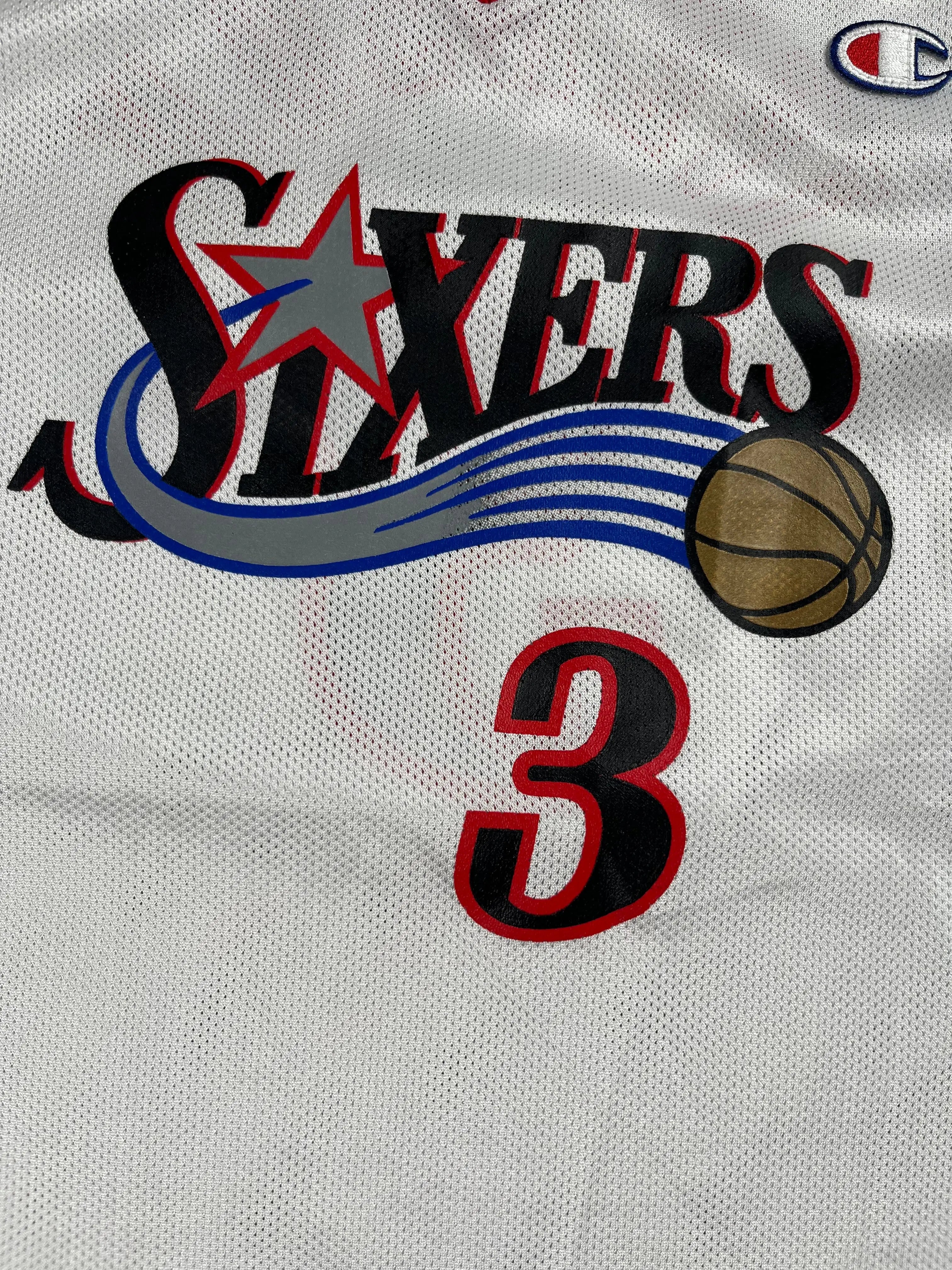 Allen Iverson #3 - Philadelphie 76ers Home 1996-2007 - Champion (S) - Maillot NBA