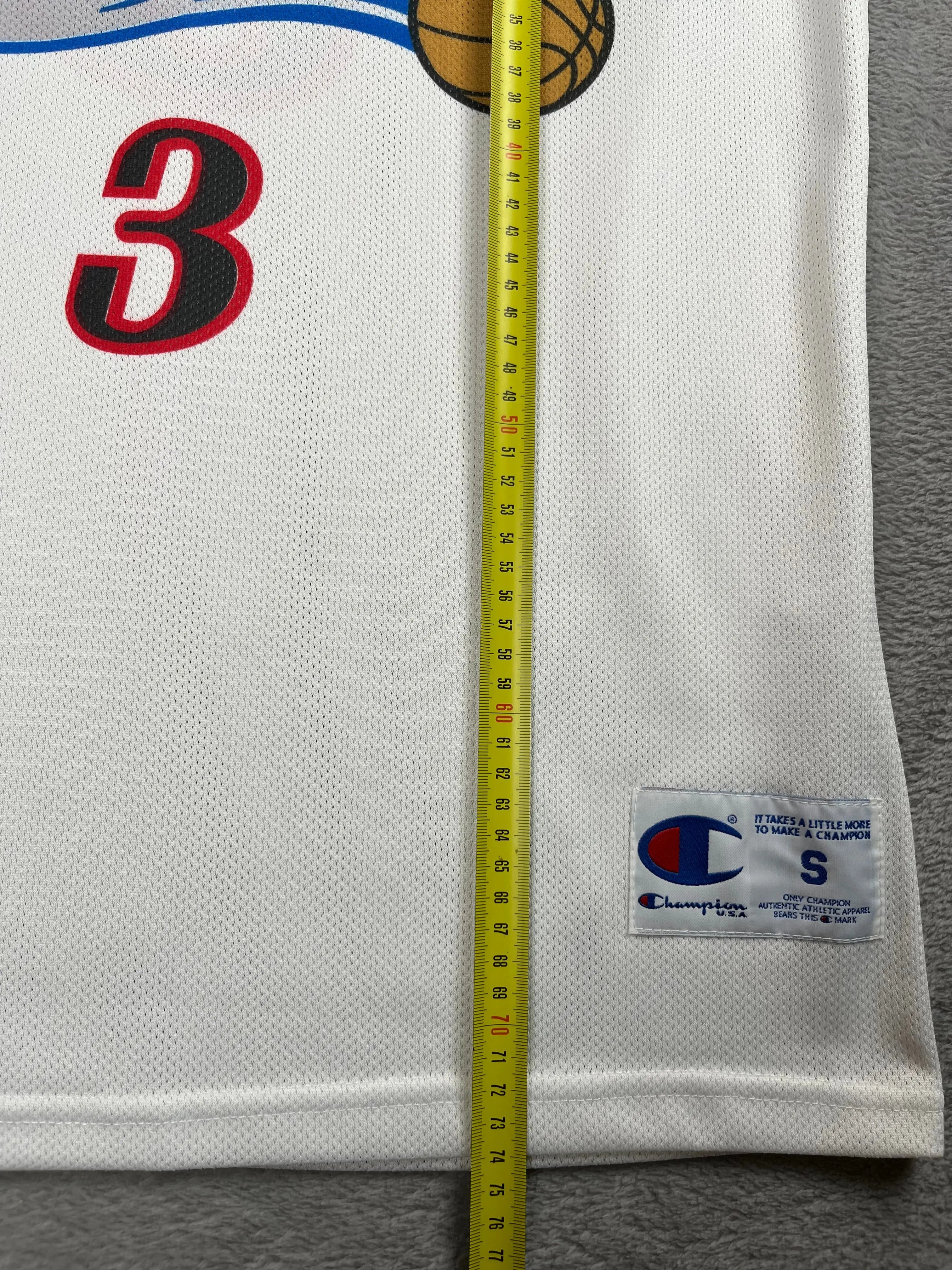 Allen Iverson #3 - Philadelphie 76ers Home 1996-2007 - Champion (S) - Maillot NBA Champion