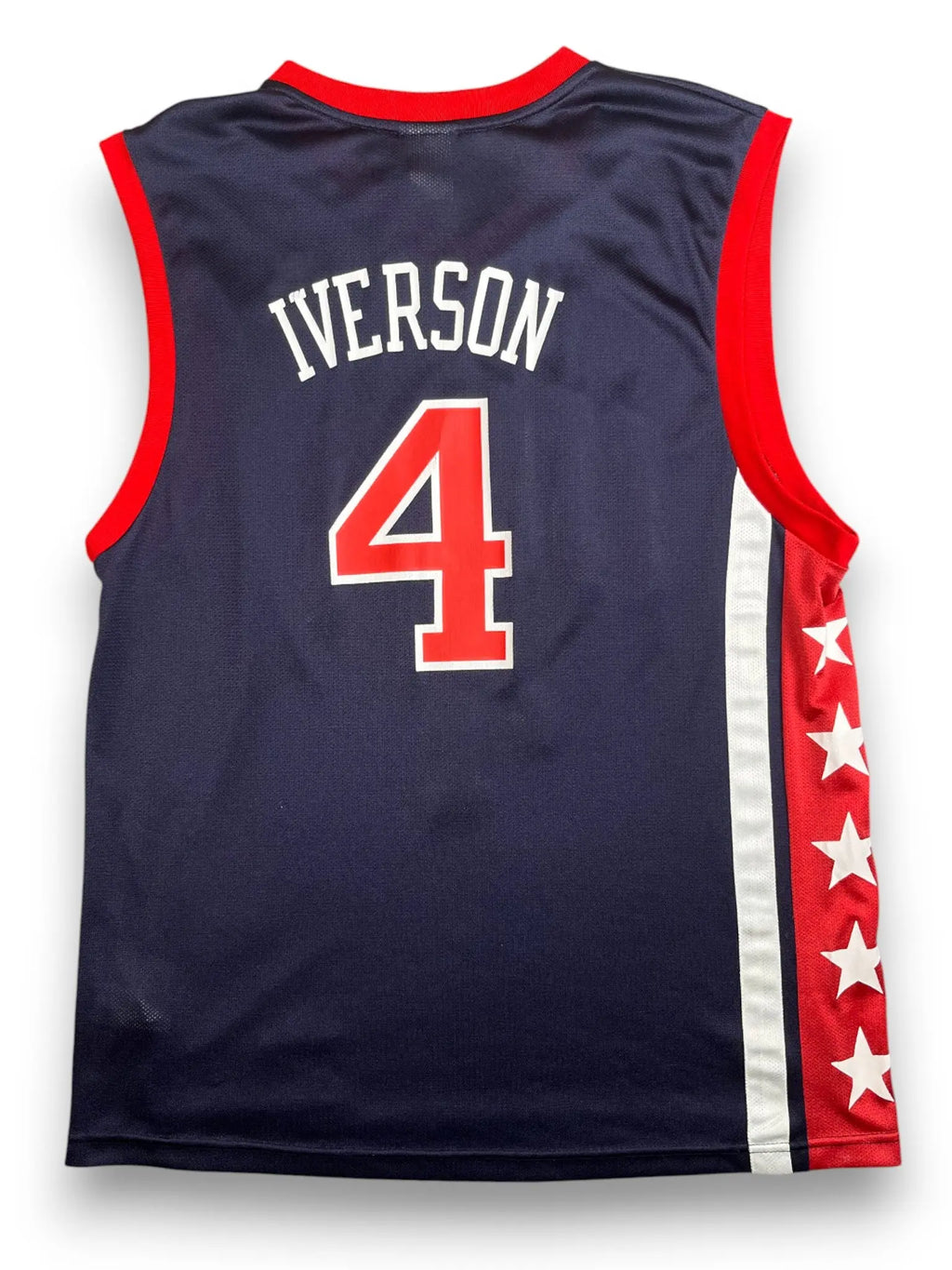 Allen Iverson #4 - Team USA Away 2002-2003 - Reebok (L) - Maillot NBA