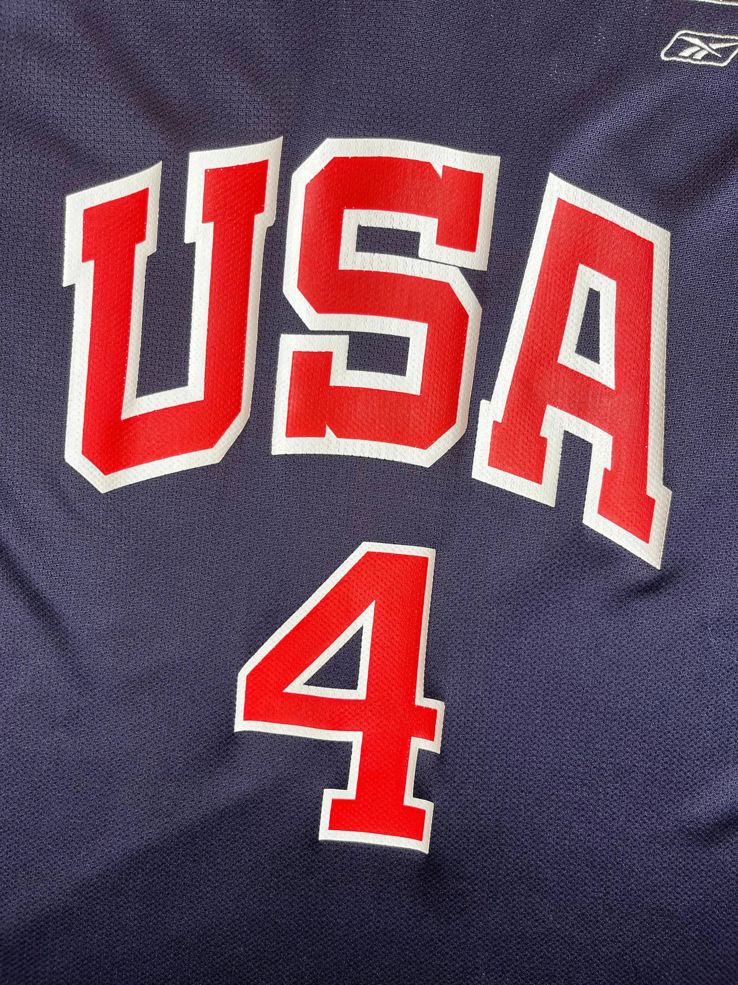 Allen Iverson #4 - Team USA Away 2002-2003 - Reebok (L) - Maillot NBA
