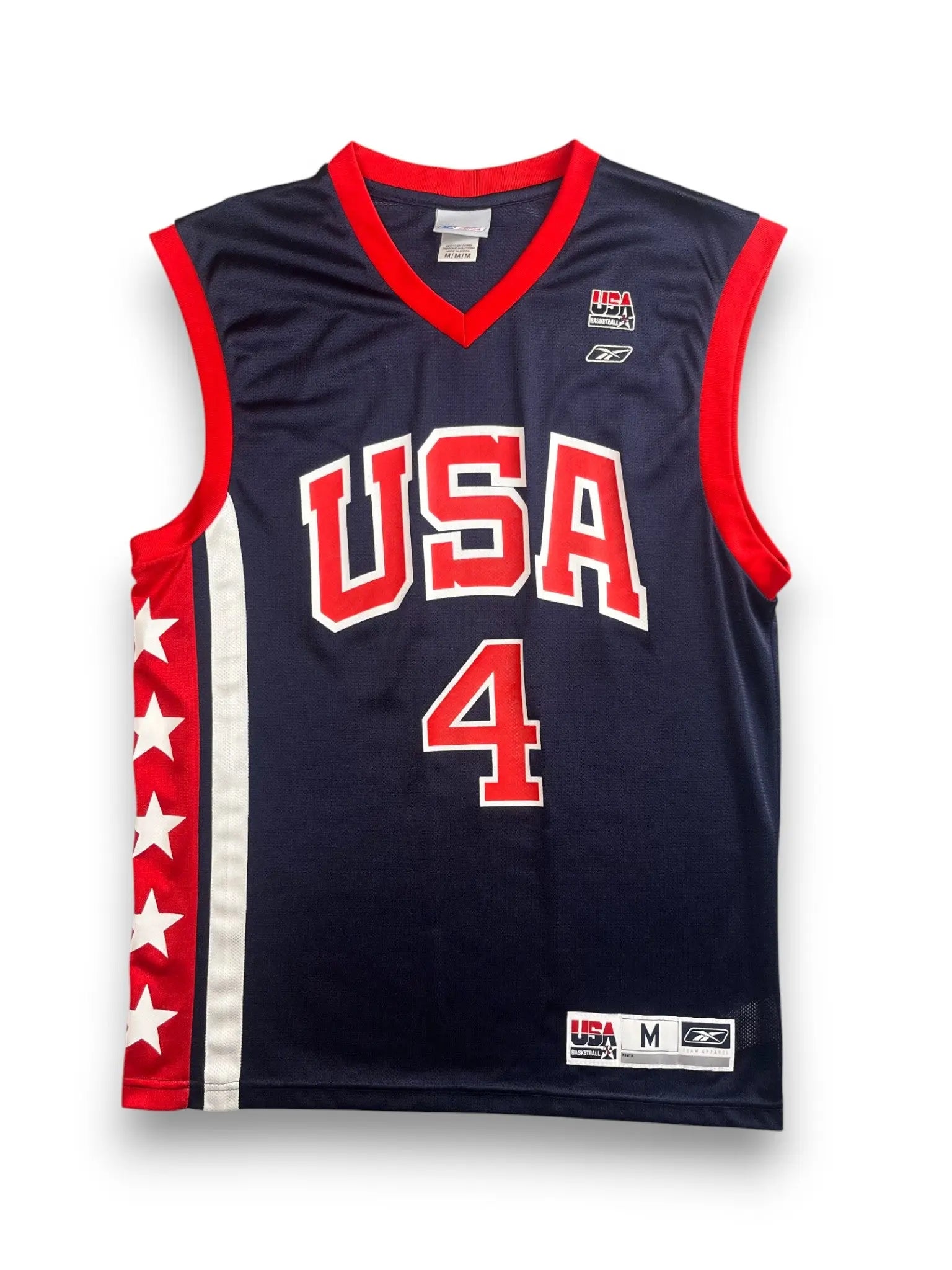 Allen Iverson #4 - Team USA Away 2002-2003 - Reebok (M) - Maillot NBA