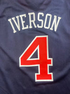 Allen Iverson #4 - Team USA Away 2002-2003 - Reebok (M) - Maillot NBA