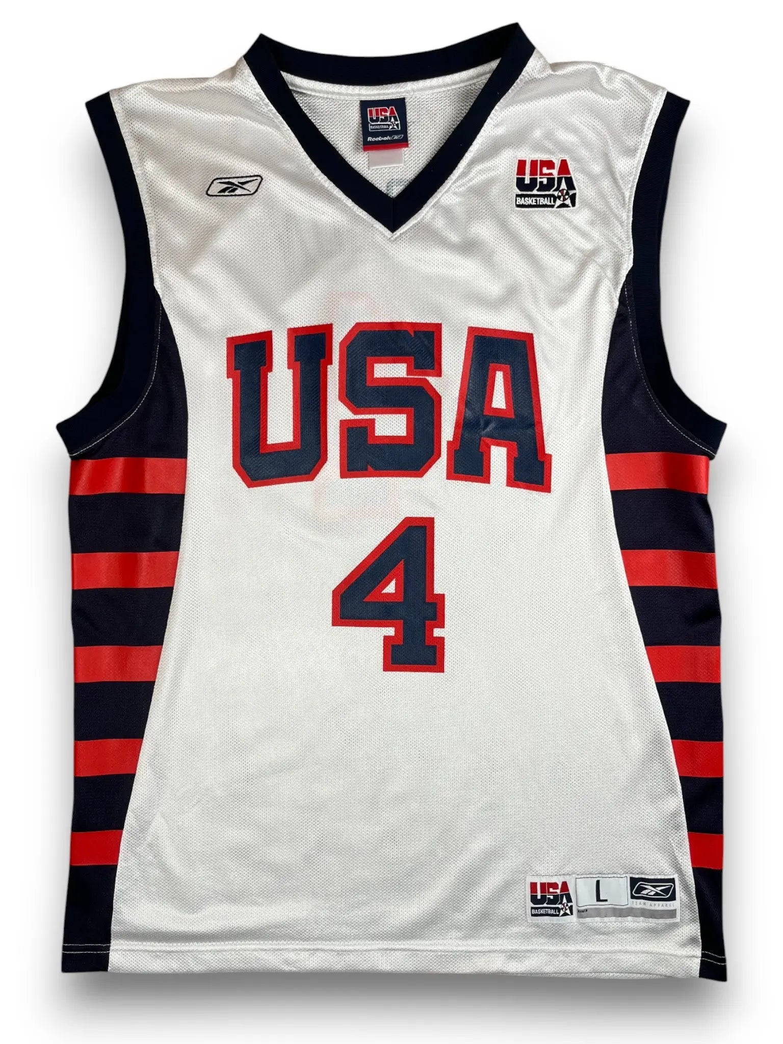 Allen Iverson #4 - Team USA Home J.O 2004 - Reebok (M) - Maillot NBA Reebok