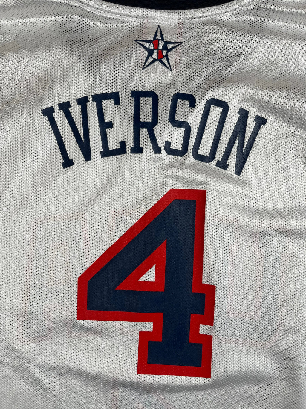 Allen Iverson #4 - Team USA Home J.O 2004 - Reebok (M) - Maillot NBA Reebok