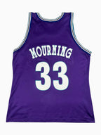 Alonzo Mourning #33 - Charlotte Hornets Alternate 1994-1995 - Champion (M) - Maillot NBA