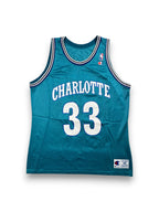 Alonzo Mourning #33 - Charlotte Hornets Away 1993-1995 - Champion (L) - Maillot NBA