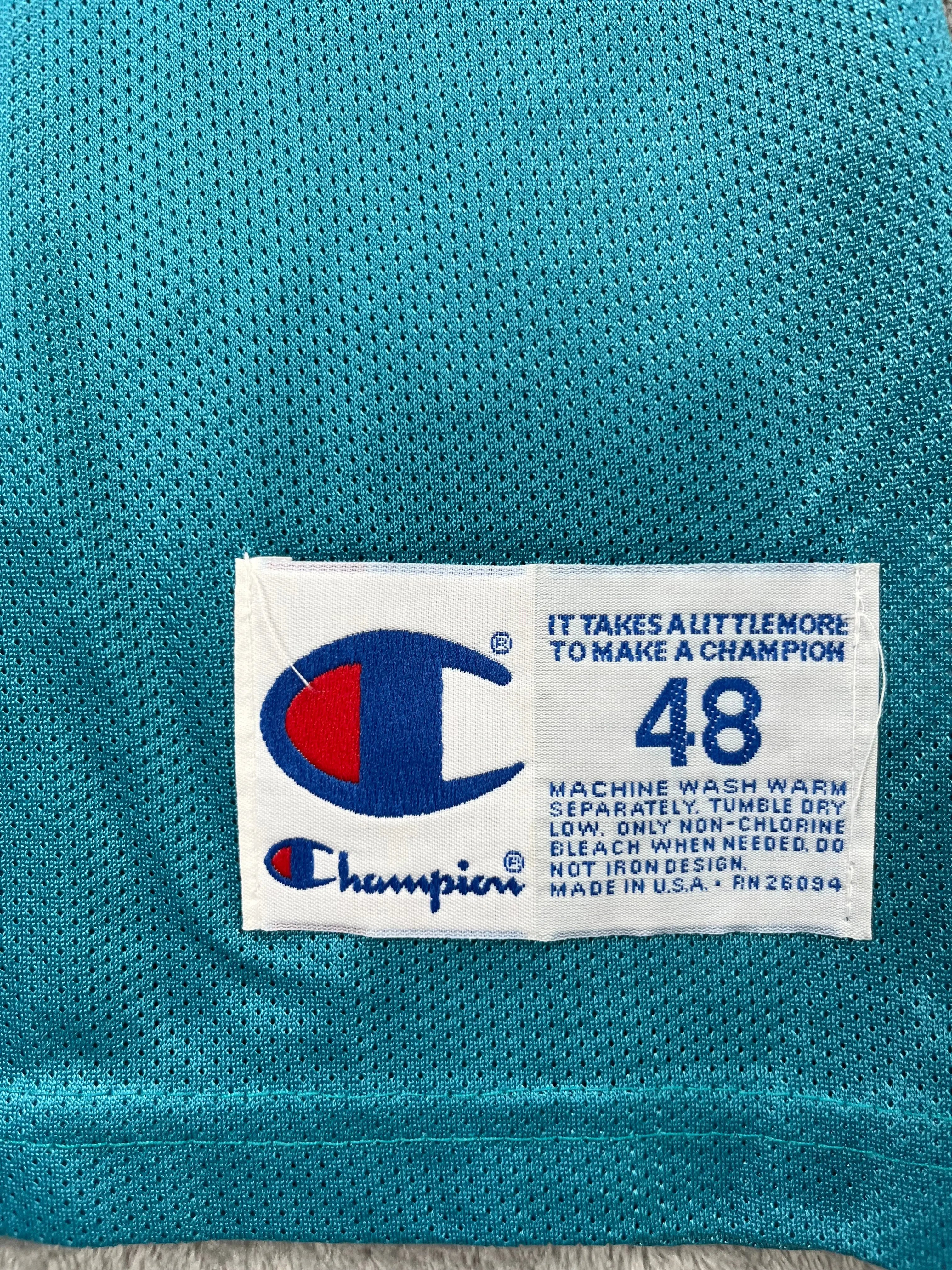 Alonzo Mourning #33 - Charlotte Hornets Away 1993-1995 - Champion (L) - Maillot NBA