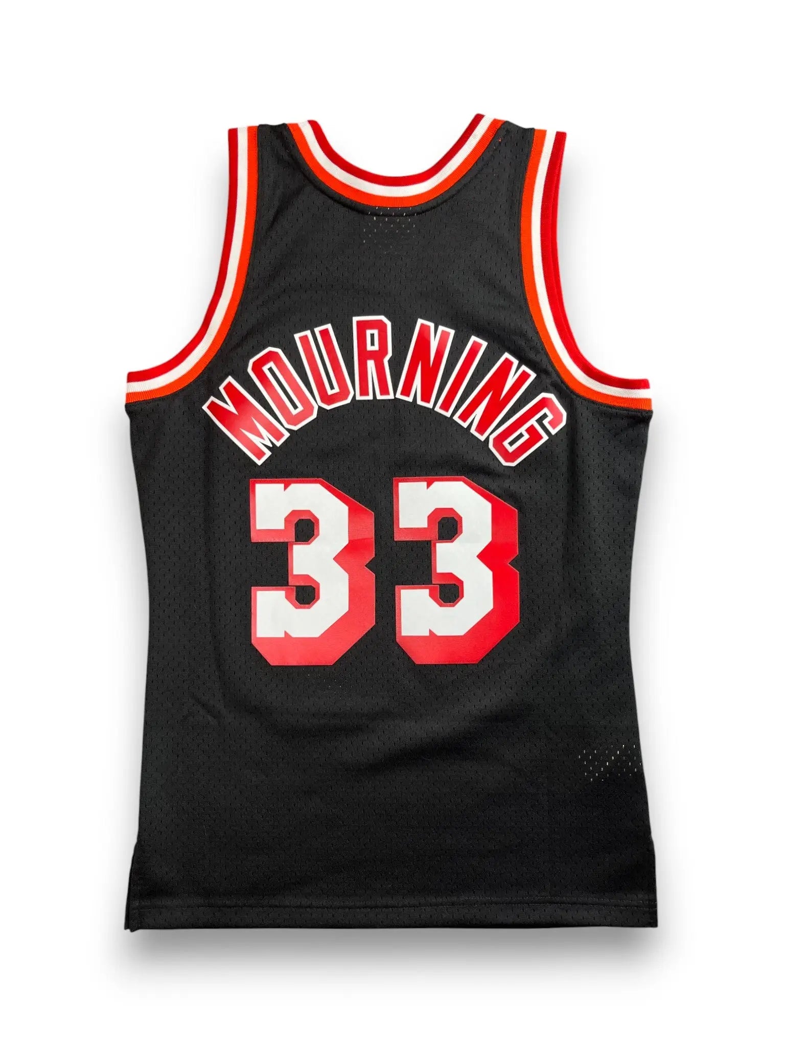 Alonzo Mourning #33 - Miami Heat Away 1996-1997 - Mitchell & Ness (S) - Maillot NBA