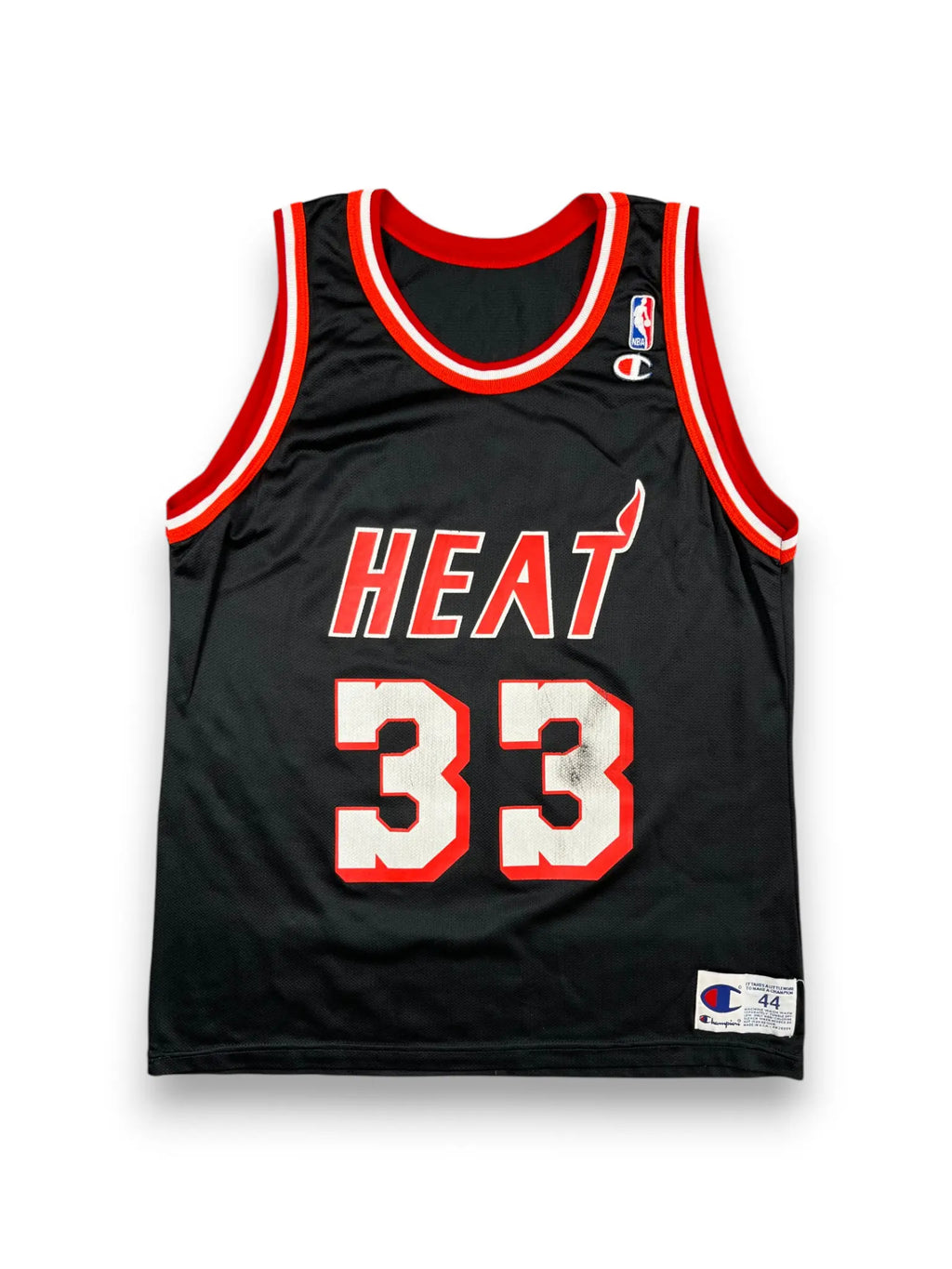 Alonzo Mourning #33 - Miami Heat Away 1996-2001 - Champion (M) - Maillot NBA