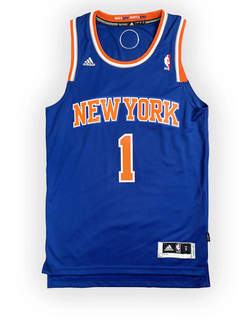Amar'e Stoudemire #1 - New York Knicks Away 2011-2015 - Adidas (S) - Maillot NBA Adidas