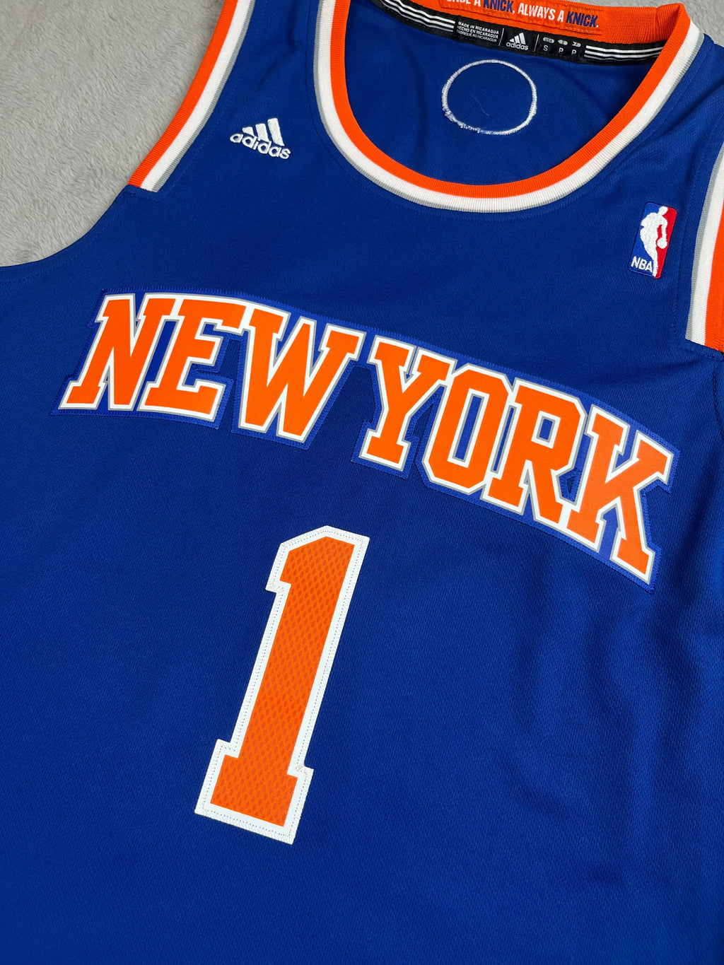Amar'e Stoudemire #1 - New York Knicks Away 2011-2015 - Adidas (S) - Maillot NBA Adidas