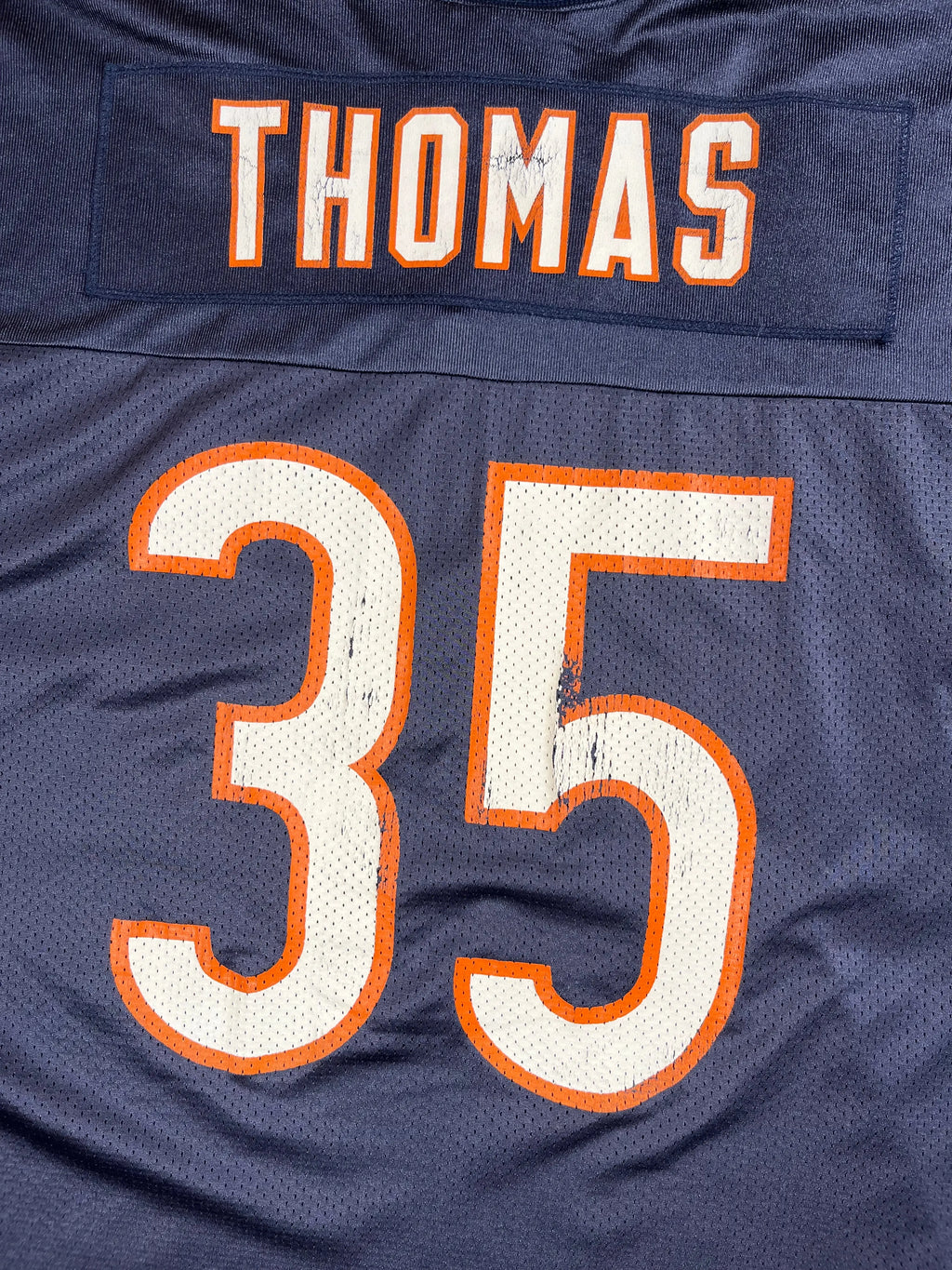 Anthony Thomas #35 - Chicago Bears Home 2001-2004 - Adidas (XL) - Maillot NFL Adidas