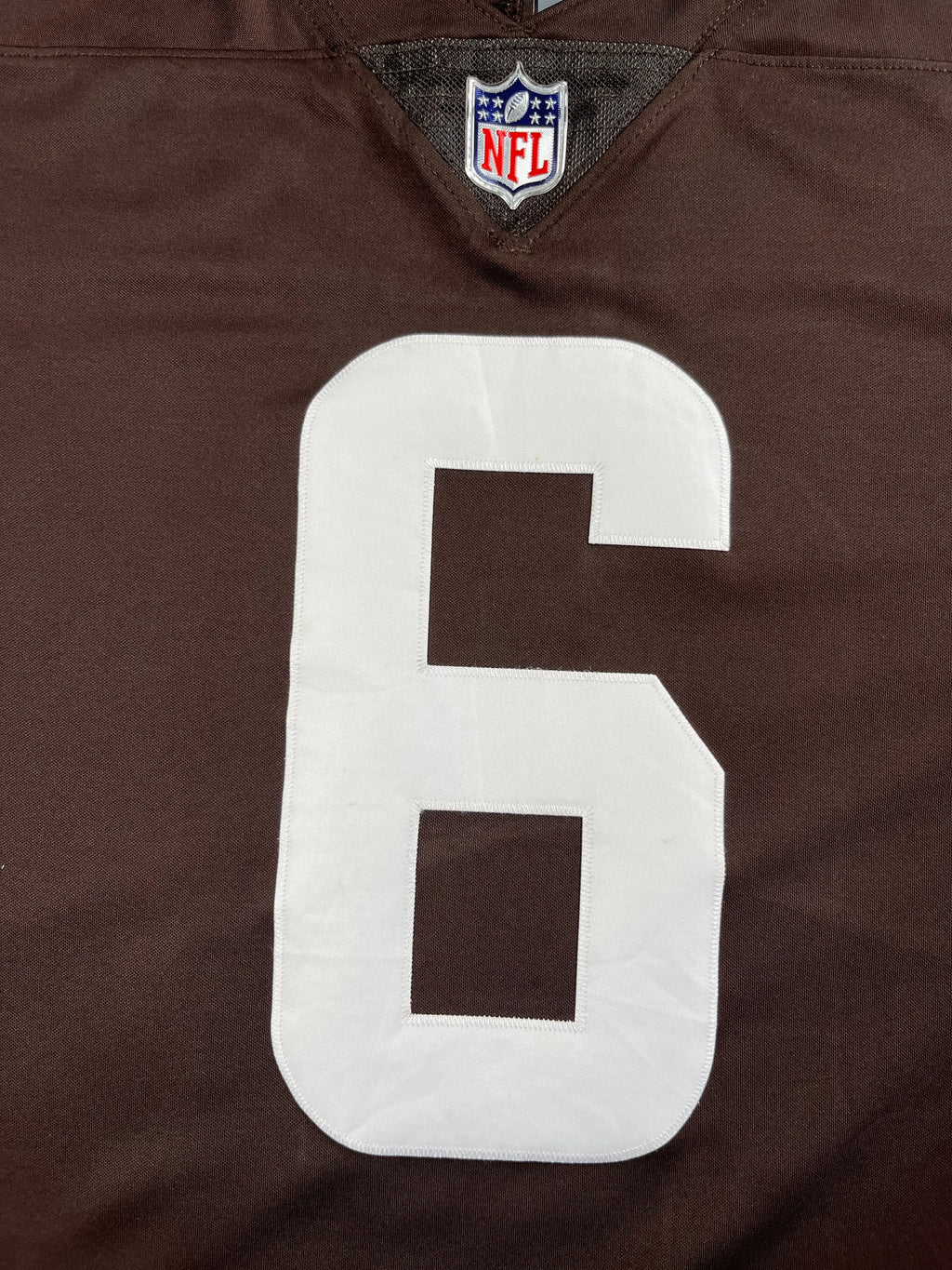 Baker Mayfield #6 - Cleveland Browns Home 2018-2021 - Nike Limited (XXL) - Maillot NFL