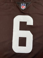 Baker Mayfield #6 - Cleveland Browns Home 2018-2021 - Nike Limited (XXL) - Maillot NFL
