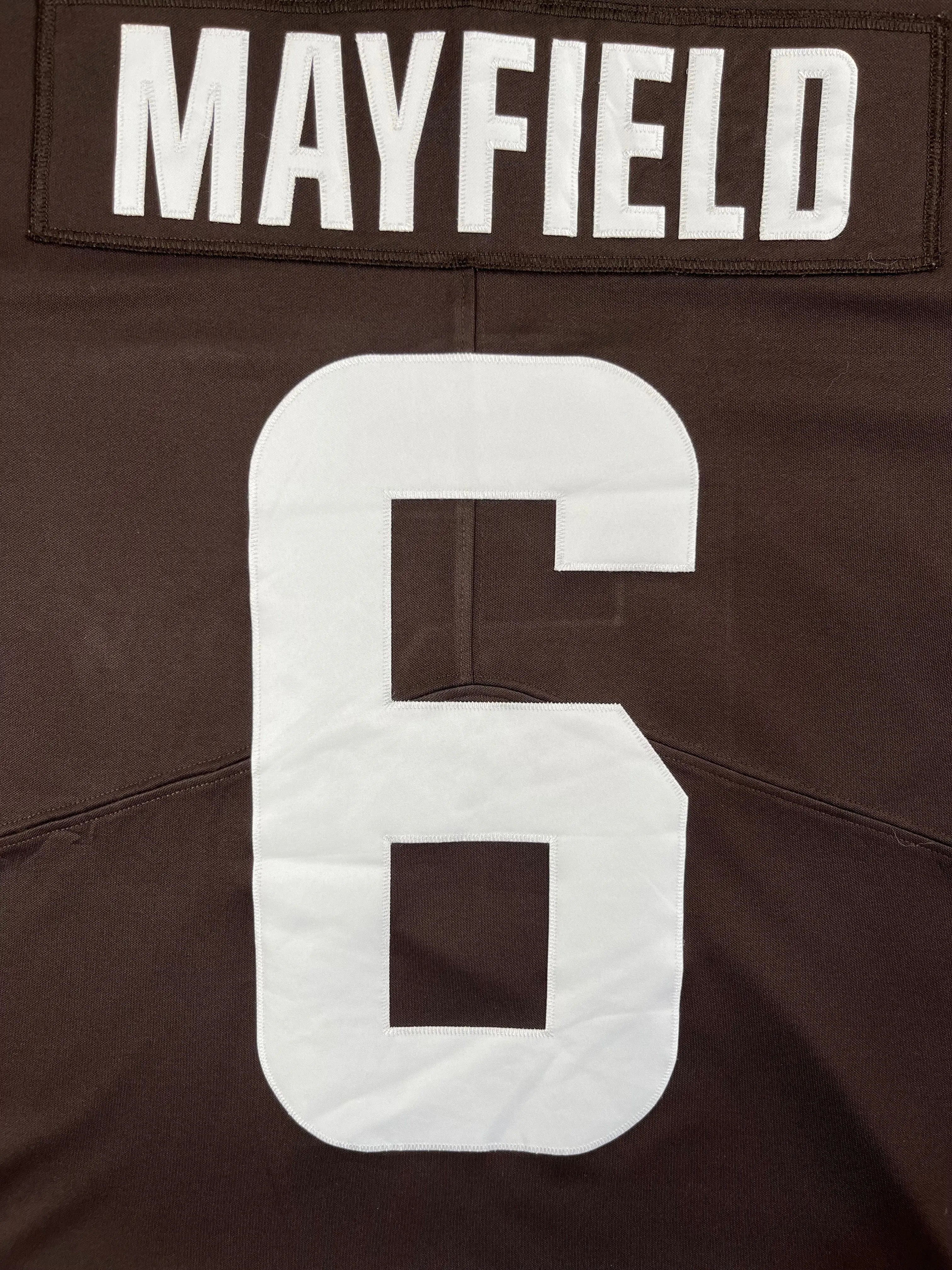 Baker Mayfield #6 - Cleveland Browns Home 2018-2021 - Nike Limited (XXL) - Maillot NFL