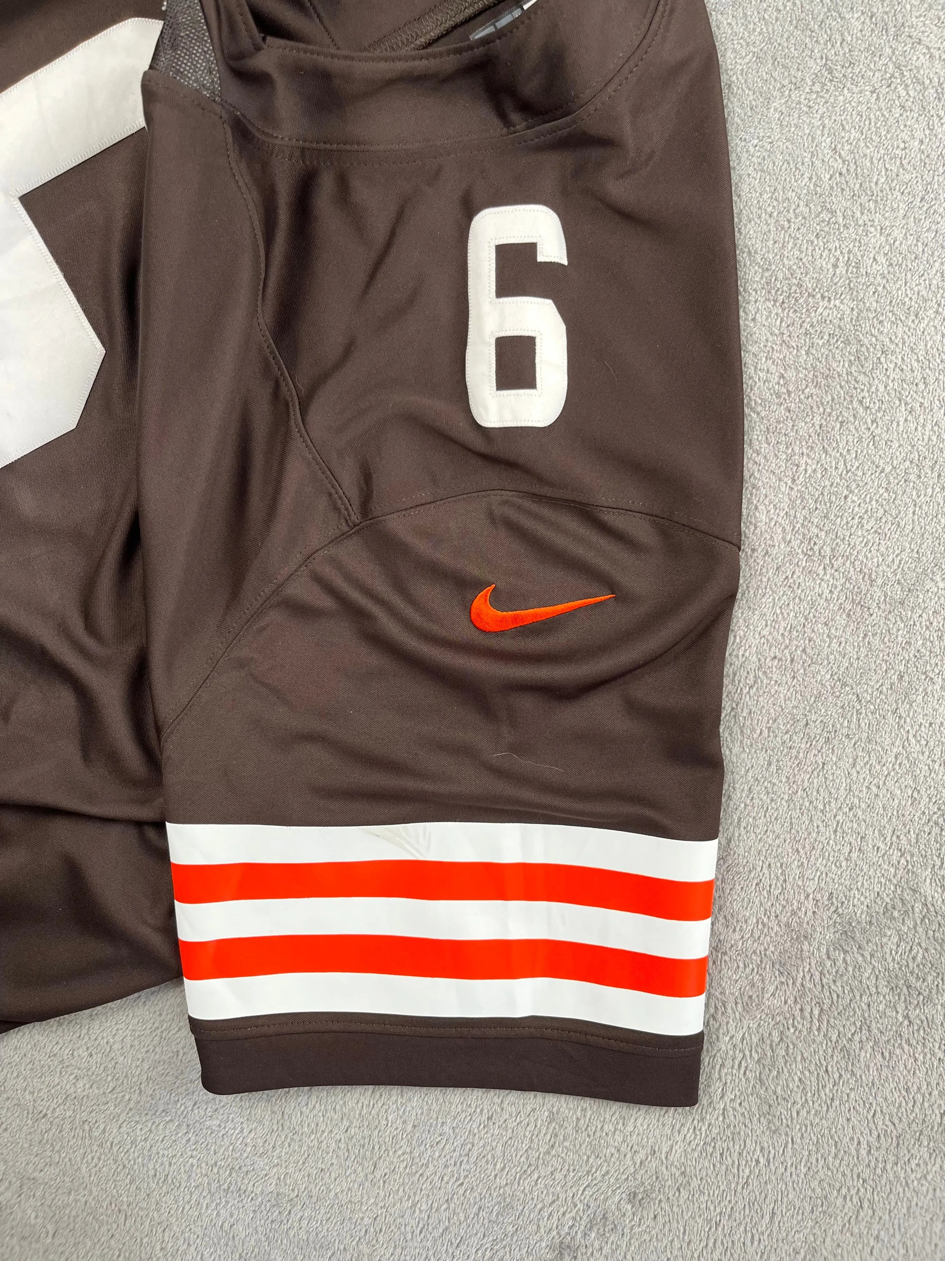 Baker Mayfield #6 - Cleveland Browns Home 2018-2021 - Nike Limited (XXL) - Maillot NFL