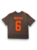 Baker Mayfield #6 - Cleveland Browns Home 2018-2021 - Nike Limited (XXL) - Maillot NFL