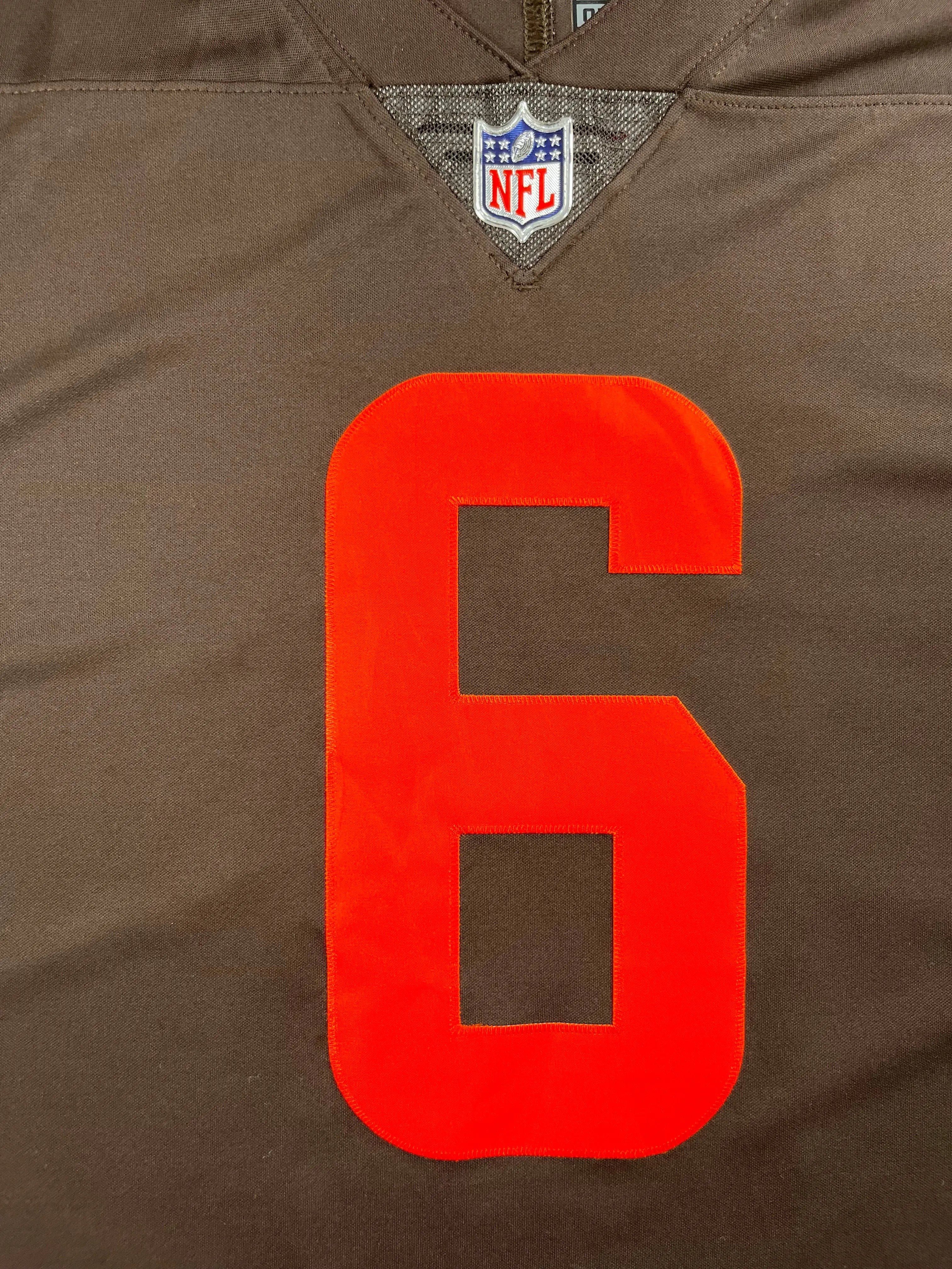 Baker Mayfield #6 - Cleveland Browns Home 2018-2021 - Nike Limited (XXL) - Maillot NFL