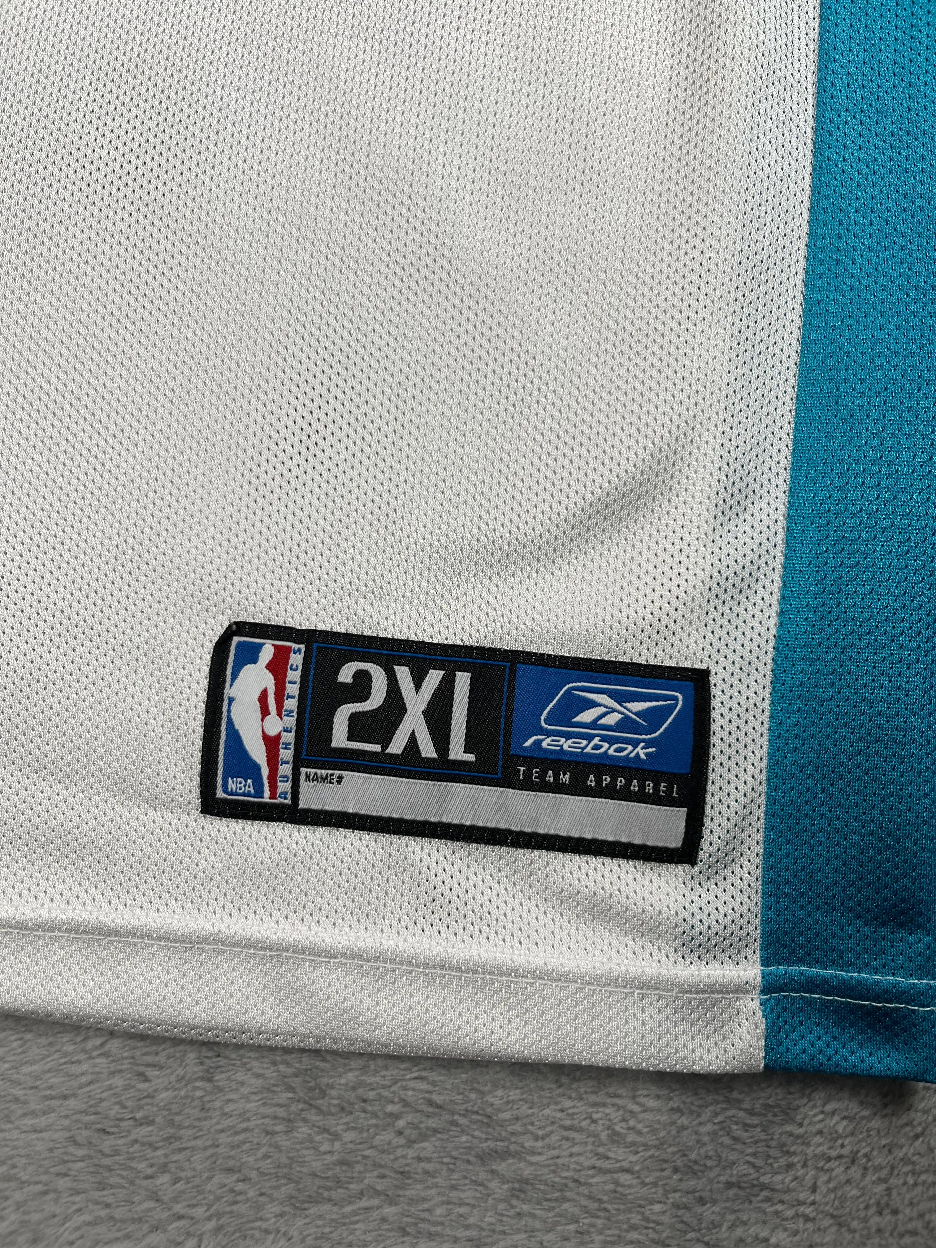 Baron Davis #1 - New Orleans Hornets Home 2003-2005 - Reebok (XXL) - Maillot NBA Reebok