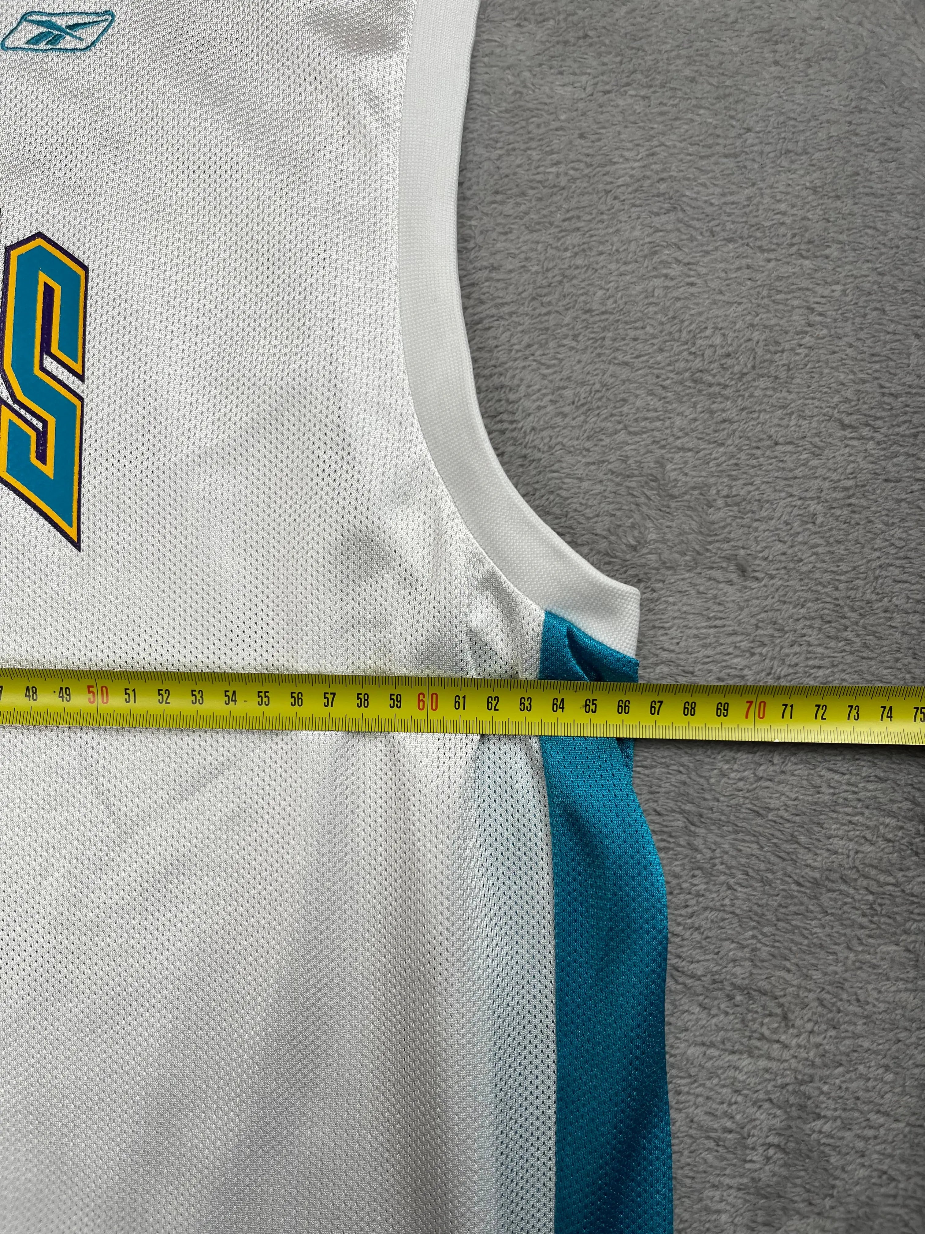 Baron Davis #1 - New Orleans Hornets Home 2003-2005 - Reebok (XXL) - Maillot NBA Reebok