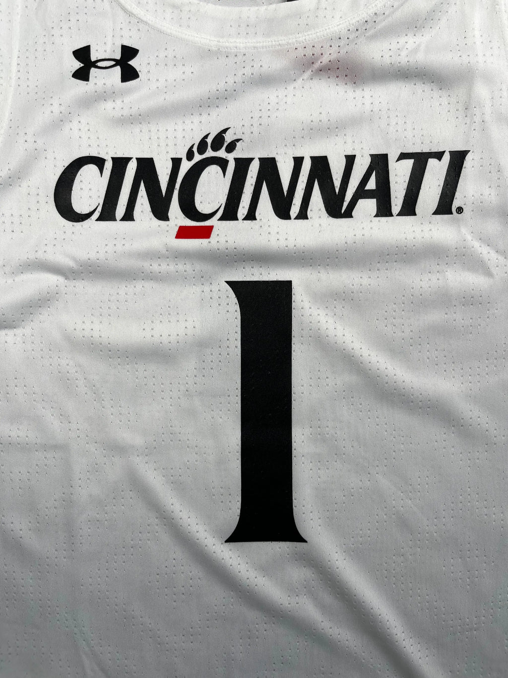 Bearcats #1 - Cincinnati Bearcats NCAA Big 12 - Under Armour (L) - Maillot NBA *BNWT*
