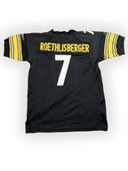 Ben Roethlisberger - Pittsburgh Steelers Away 2004-2011 - Reebok (S) (XL Youth) - Maillot NFL Reebok
