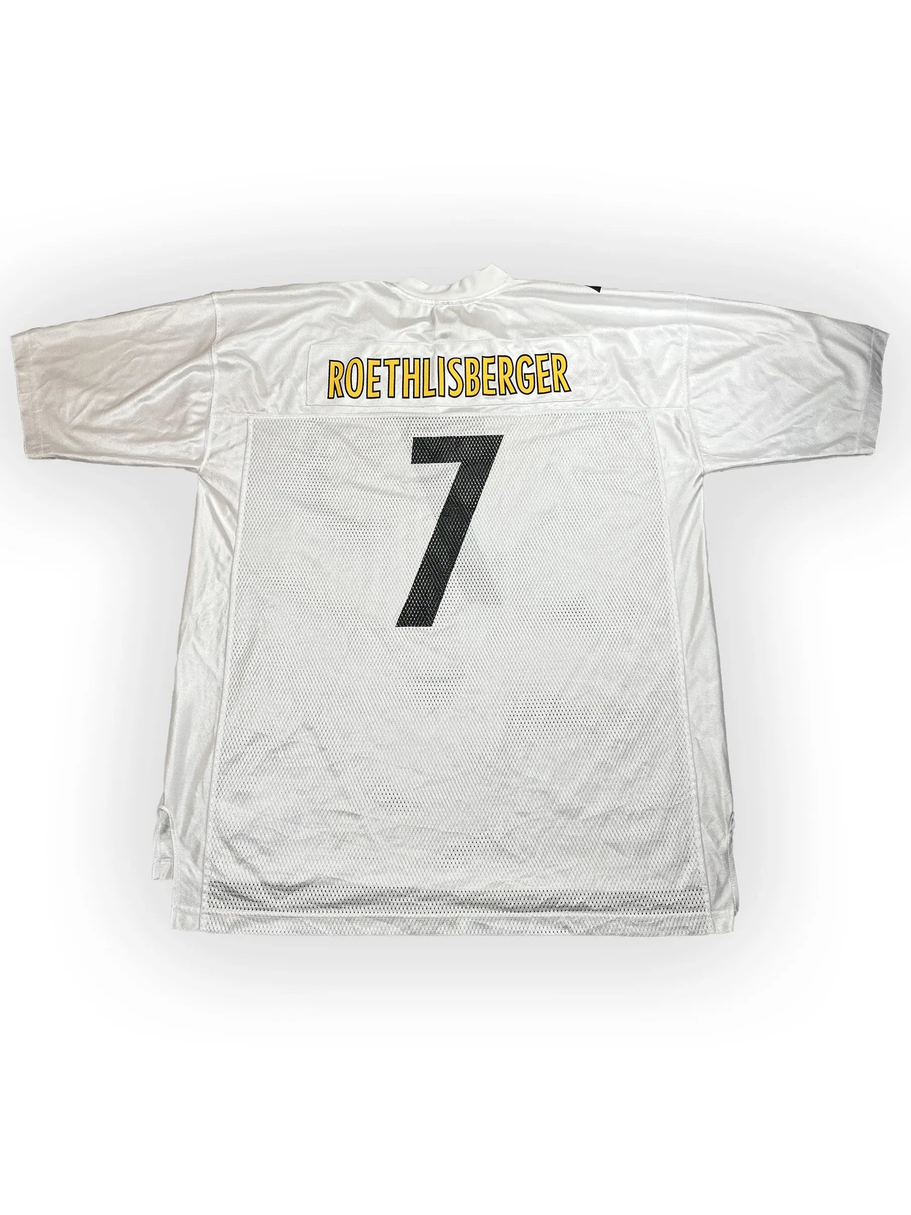 Ben Roethlisberger #7- Pittsburgh Steelers Away 2004-2011 - Reebok (XXL) - Maillot NFL Reebok