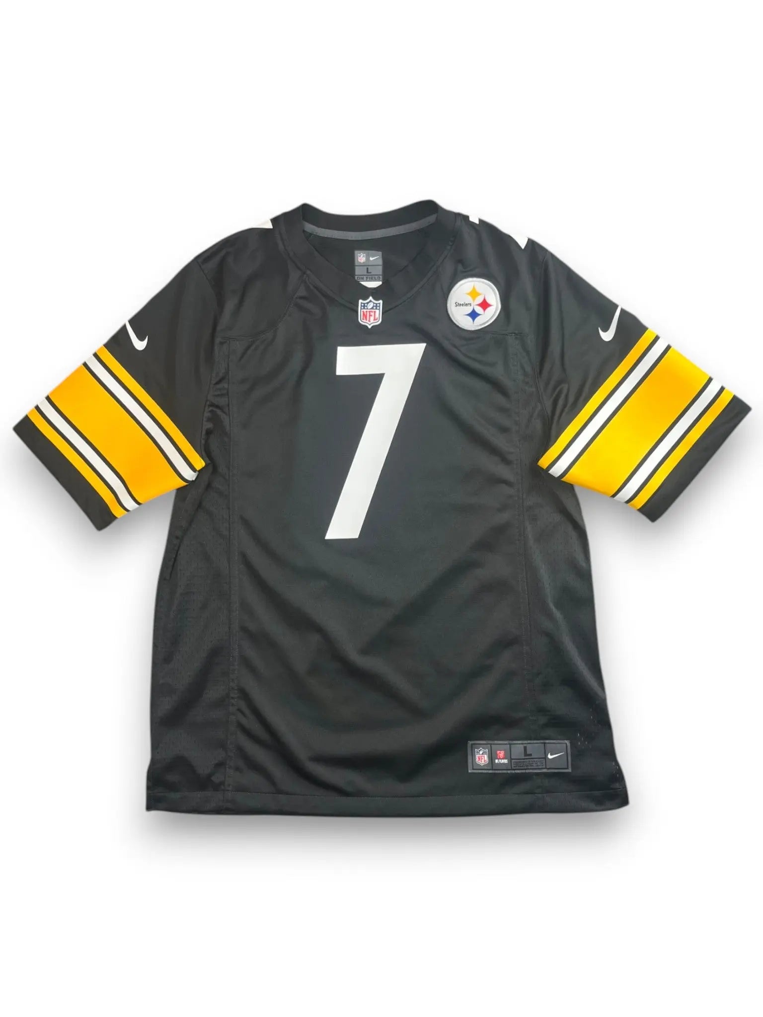 Ben Roethlisberger #7- Pittsburgh Steelers Away 2012-2021 - Nike (L) - Maillot NFL