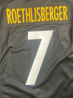 Ben Roethlisberger #7- Pittsburgh Steelers Away 2012-2021 - Nike (L) - Maillot NFL