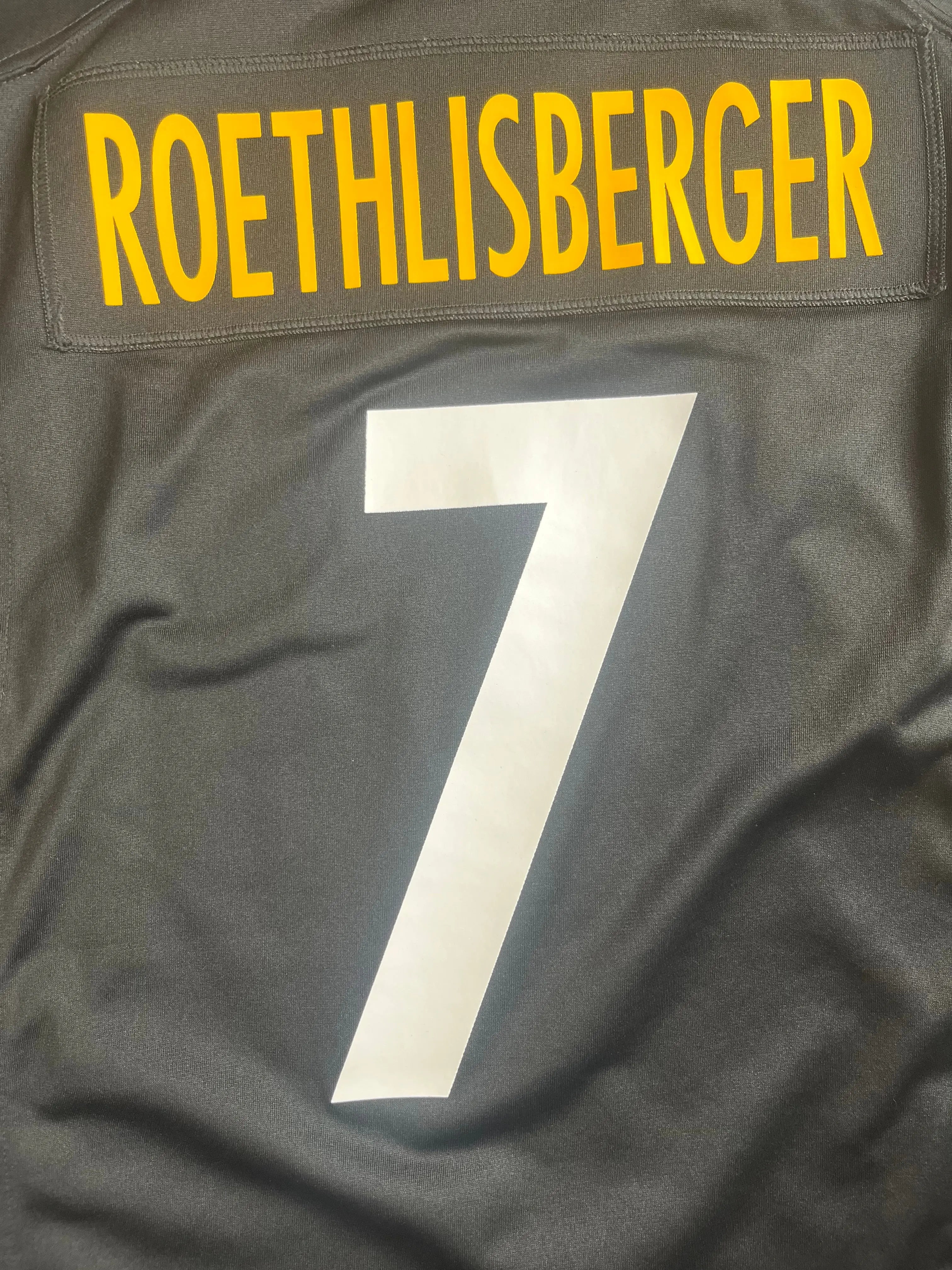 Ben Roethlisberger #7- Pittsburgh Steelers Away 2012-2021 - Nike (L) - Maillot NFL