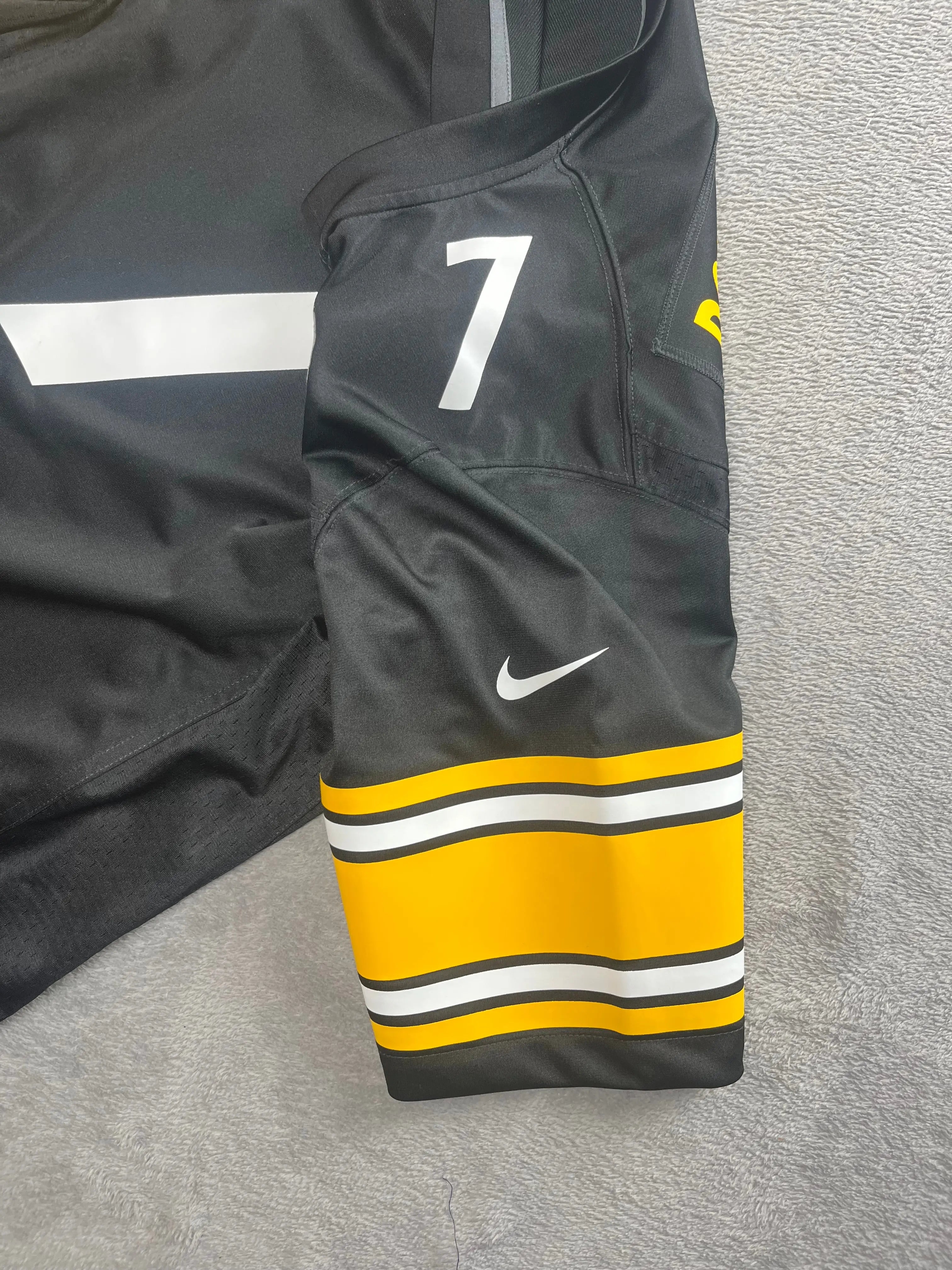 Ben Roethlisberger #7- Pittsburgh Steelers Away 2012-2021 - Nike (L) - Maillot NFL