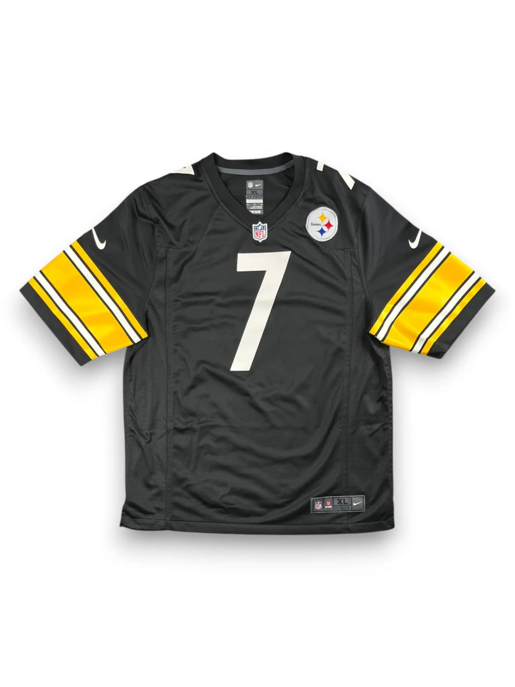 Ben Roethlisberger #7- Pittsburgh Steelers Away 2012-2021 - Nike (XL) - Maillot NFL