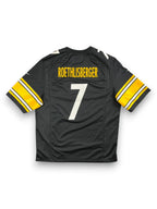 Ben Roethlisberger #7- Pittsburgh Steelers Away 2012-2021 - Nike (XL) - Maillot NFL