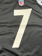 Ben Roethlisberger #7- Pittsburgh Steelers Away 2012-2021 - Nike (XL) - Maillot NFL