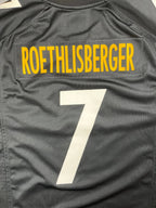 Ben Roethlisberger #7- Pittsburgh Steelers Away 2012-2021 - Nike (XL) - Maillot NFL