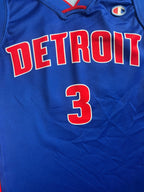 Ben Wallace #3 - Detroit Pistons Away 2002-2006 - Champion (M) - Maillot NBA